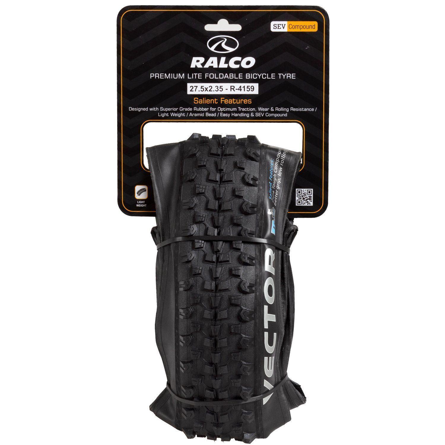NEUMATICO KEVLAR BICICLETA ARO 27.5 X 2.35 VECTOR RALCO-0