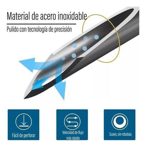 Aguja Hipodermica 23g X 1 - Caja 100 Unds Cranberry-3