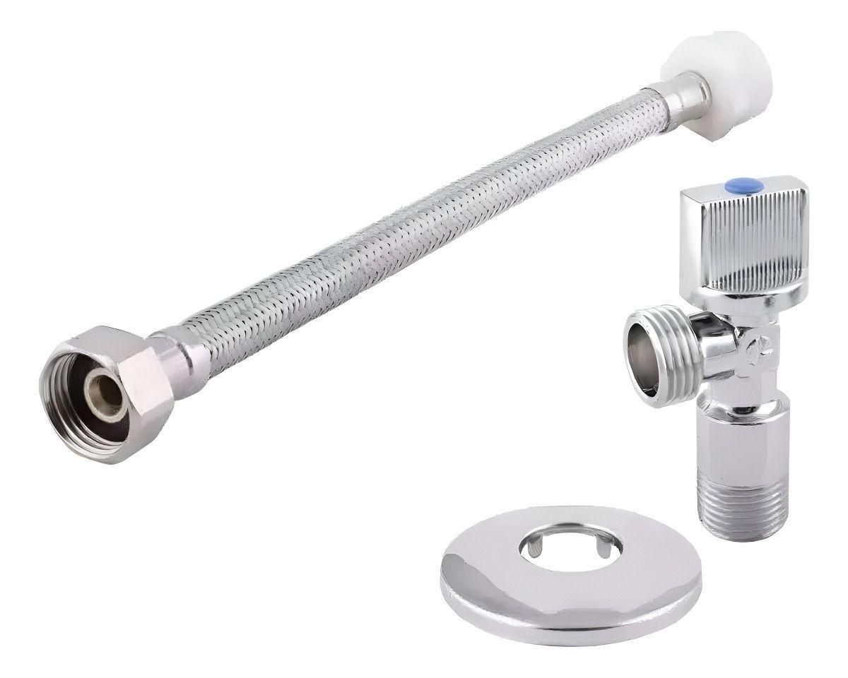 Kit Flexible 35cm Con Llave Angular 1/2 * 15/16 Taumm-1