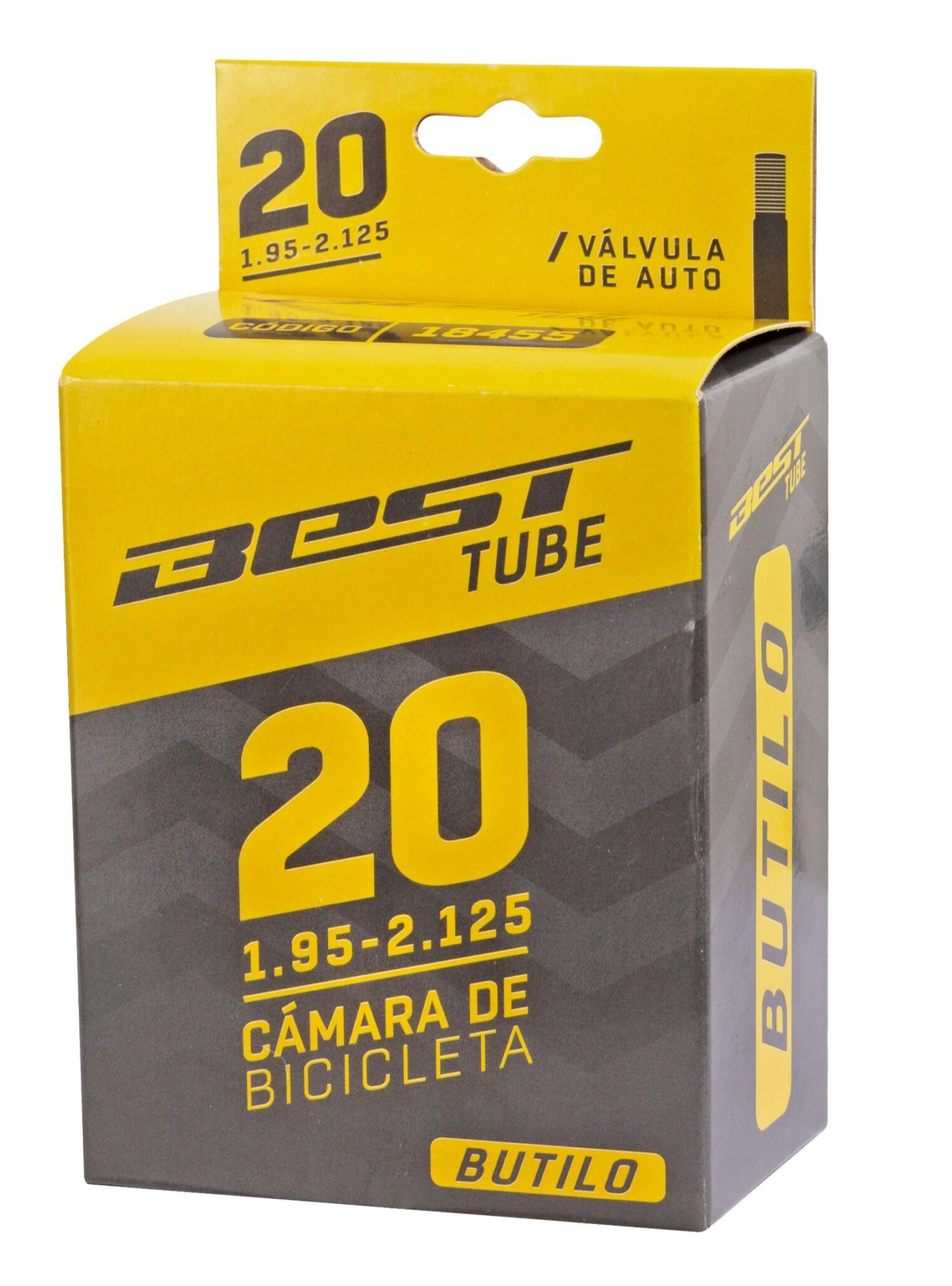 CAMARA BEST BUTILO 20 X 1.95/2.125 VALVULA/AUTO 48MM WANDA-0