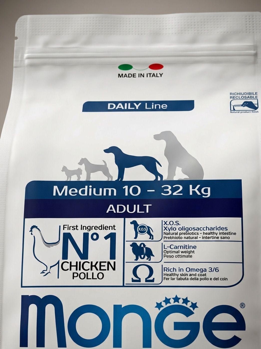 Alimento para perro Monge Medium Adult 3 Kg-2