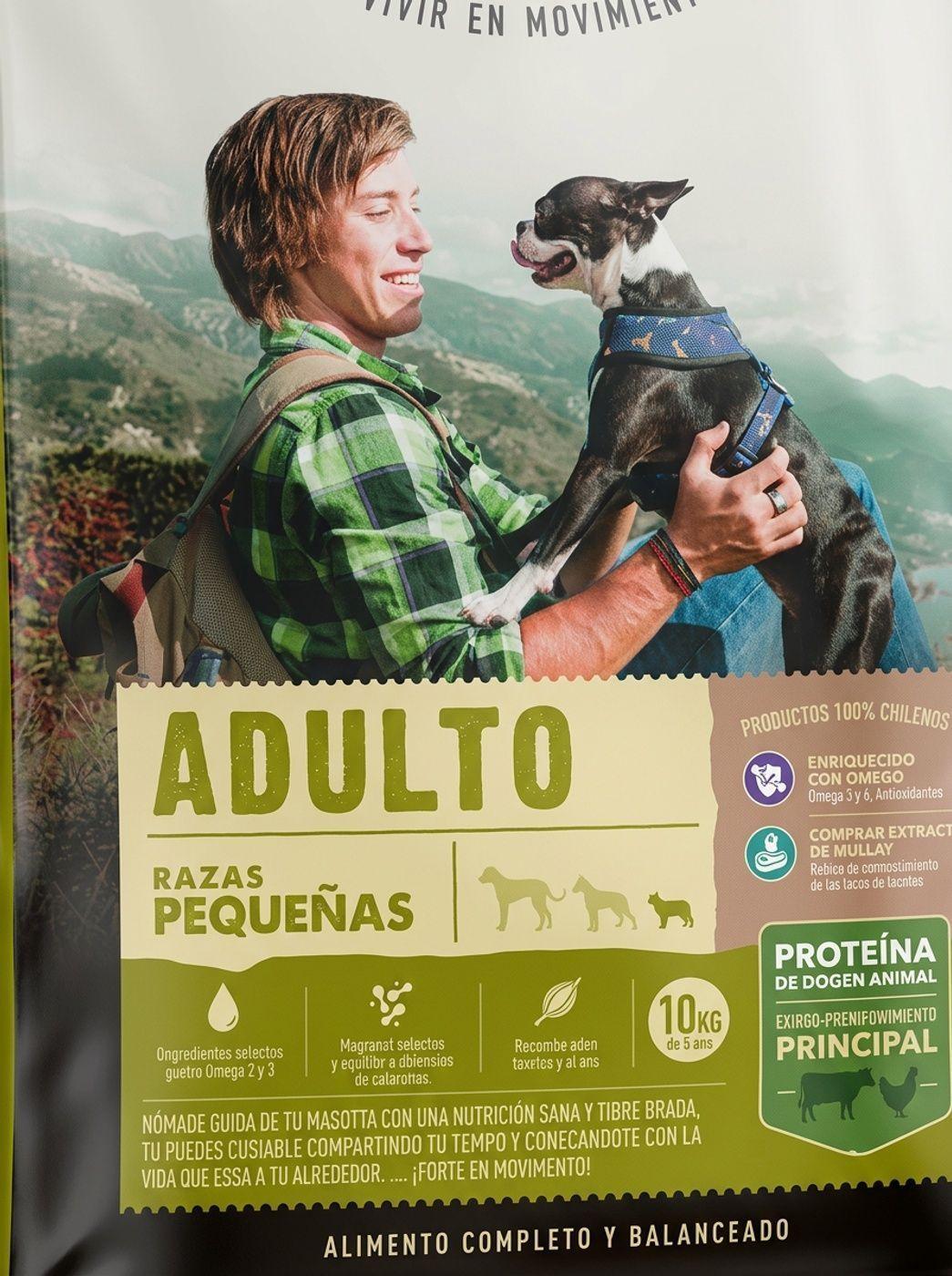 Alimento para perro Nómade Adulto Raza pequeña 10 Kg-2