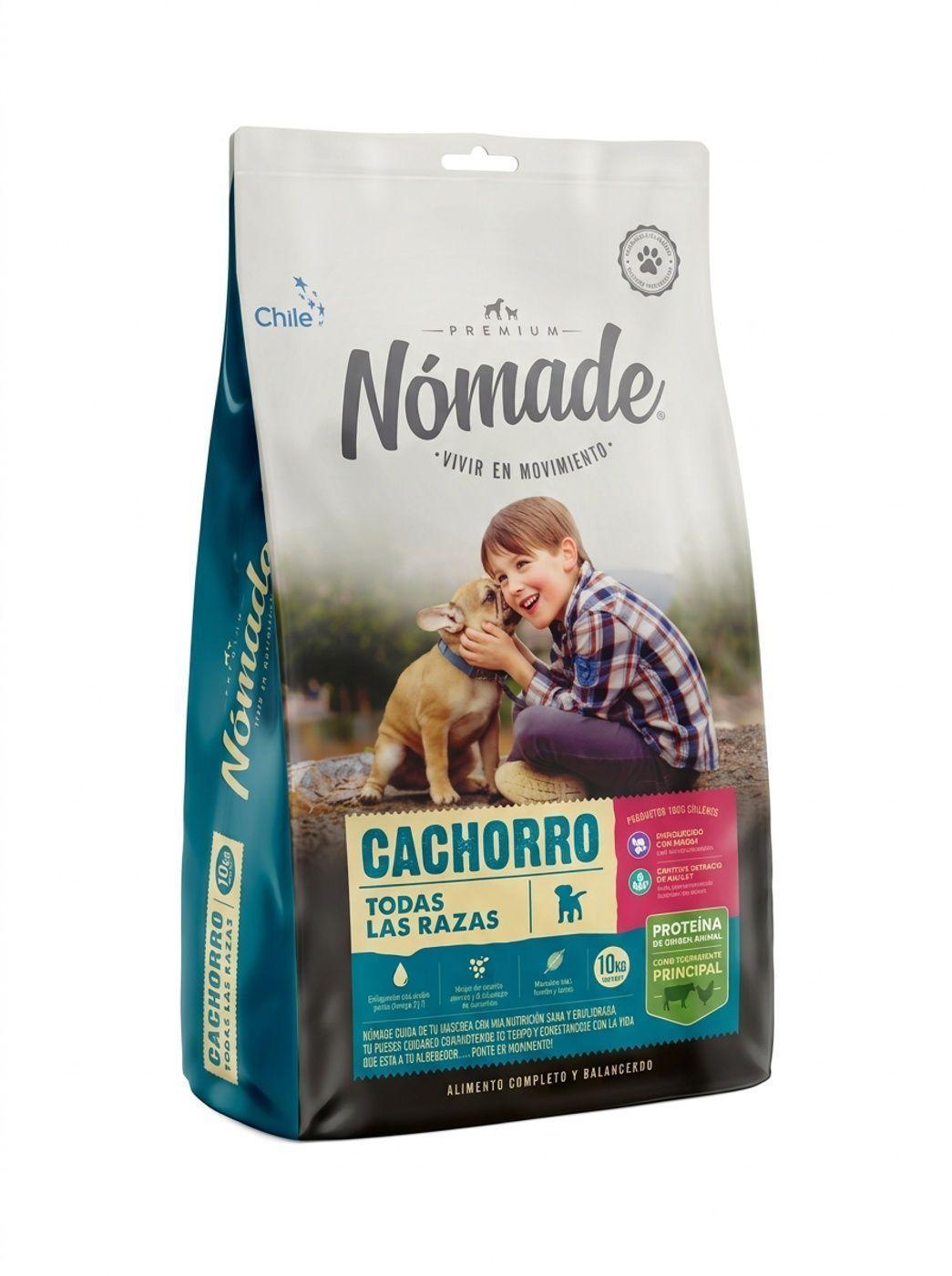 Alimento para perro Nómade Cachorro 10 Kg-0