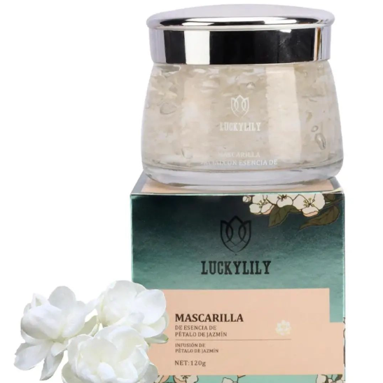 Mascarilla facial con esencia de pétalos de Jazmín-1