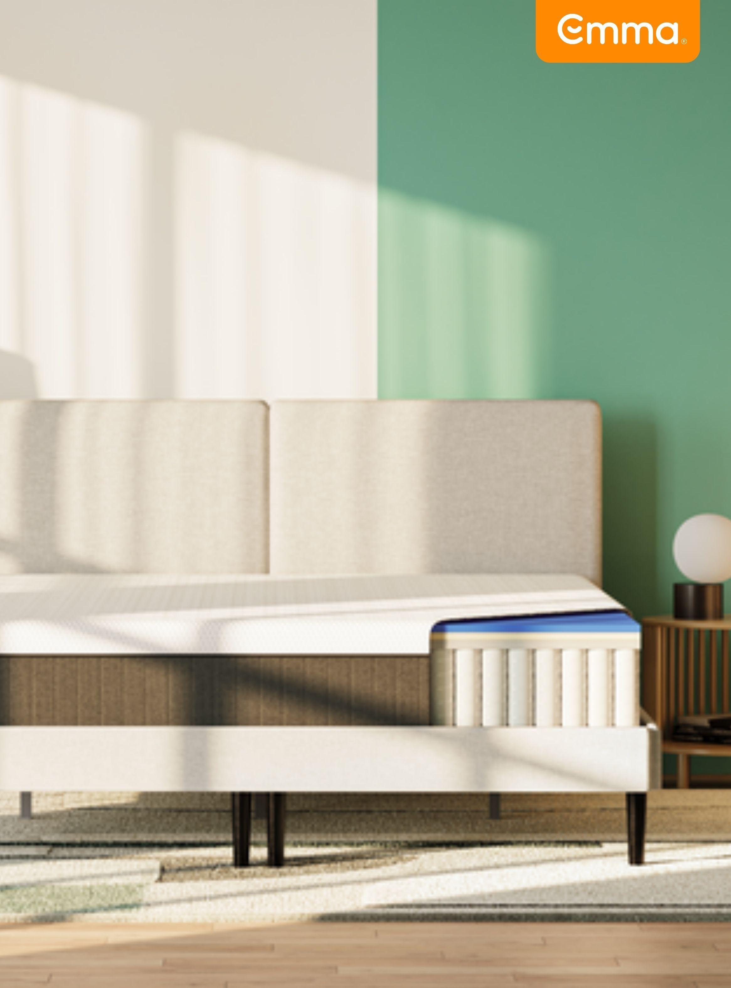 Colchón Emma Hybrid Premium 2 Plazas Plus 150 X 200 X 24cm-2