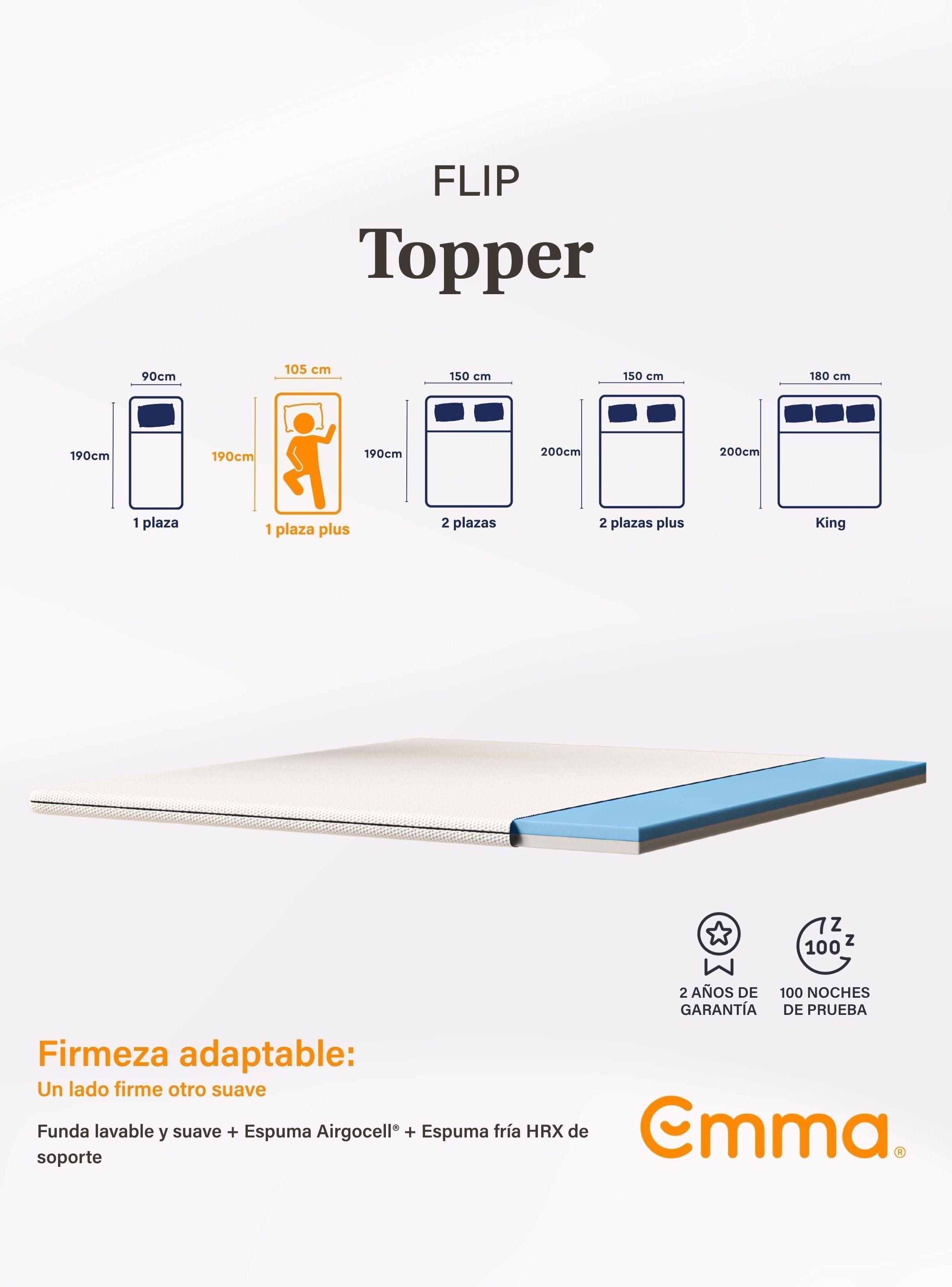 Emma Flip Topper 1.5 Plaza-6