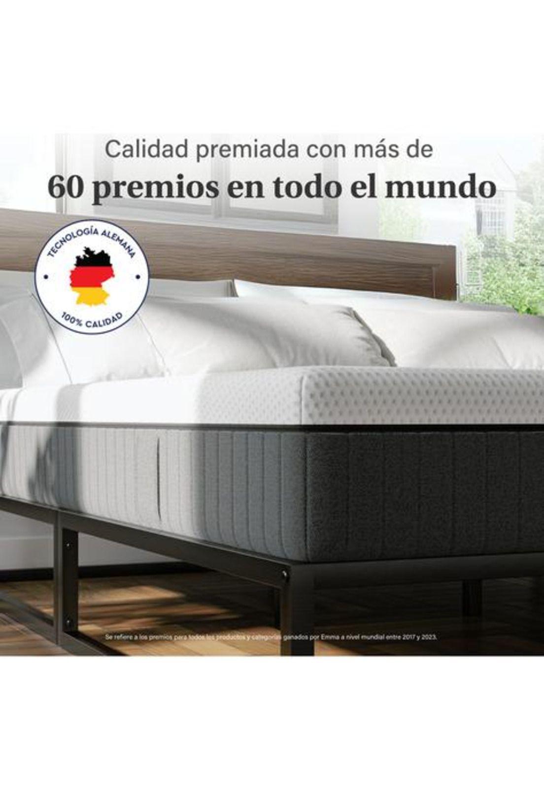Colchón Emma Confort Premium 2.5 Plazas | Espuma Y Resortes-4