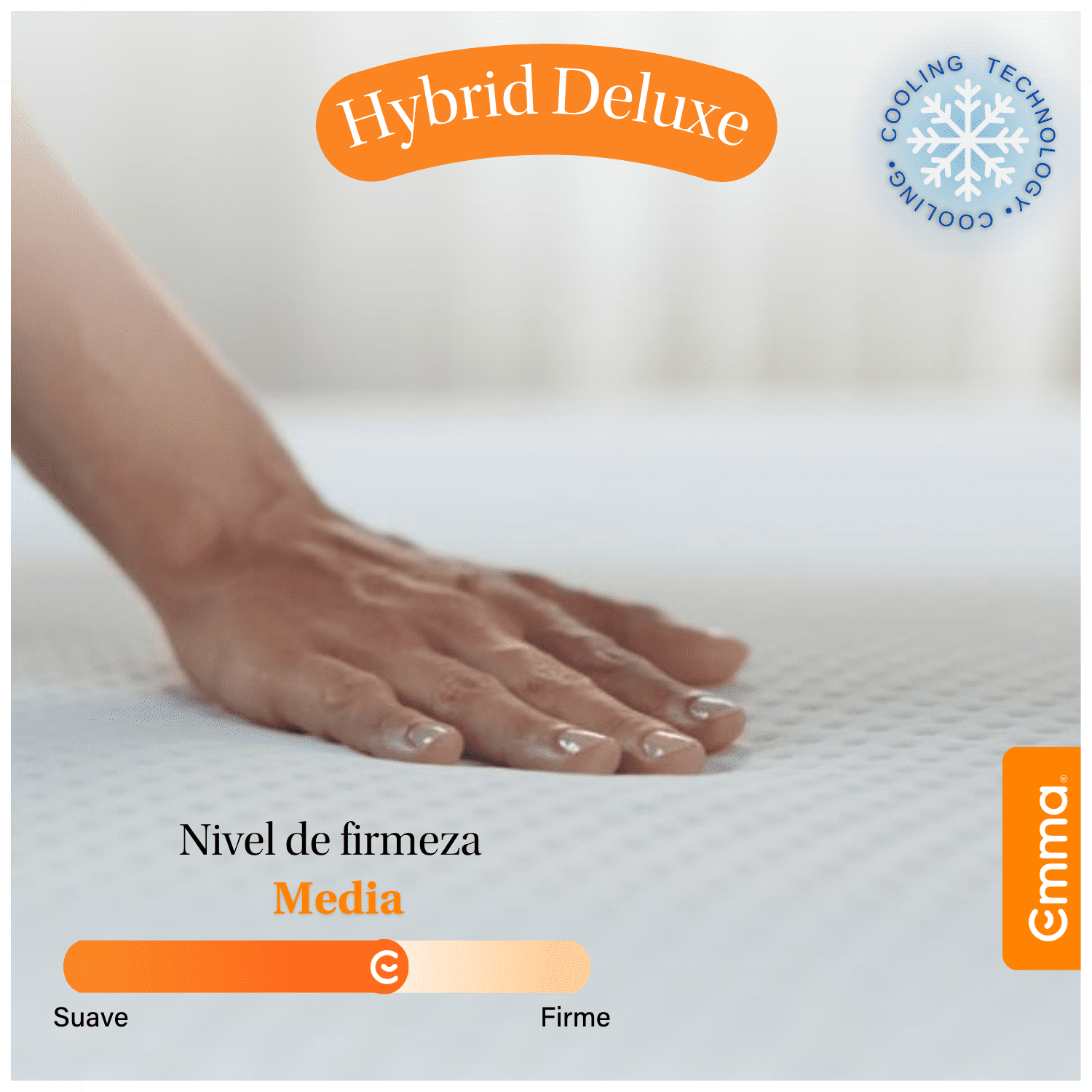 Colchón Emma ThermoSync King 180x200 cm-2