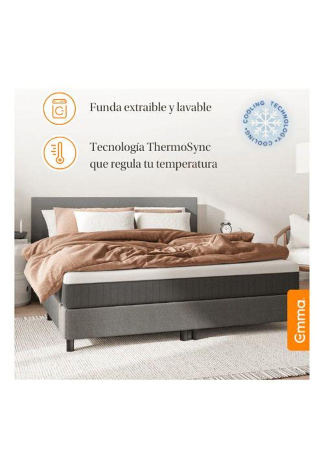 Colchón Emma Thermosync King 180x200-5