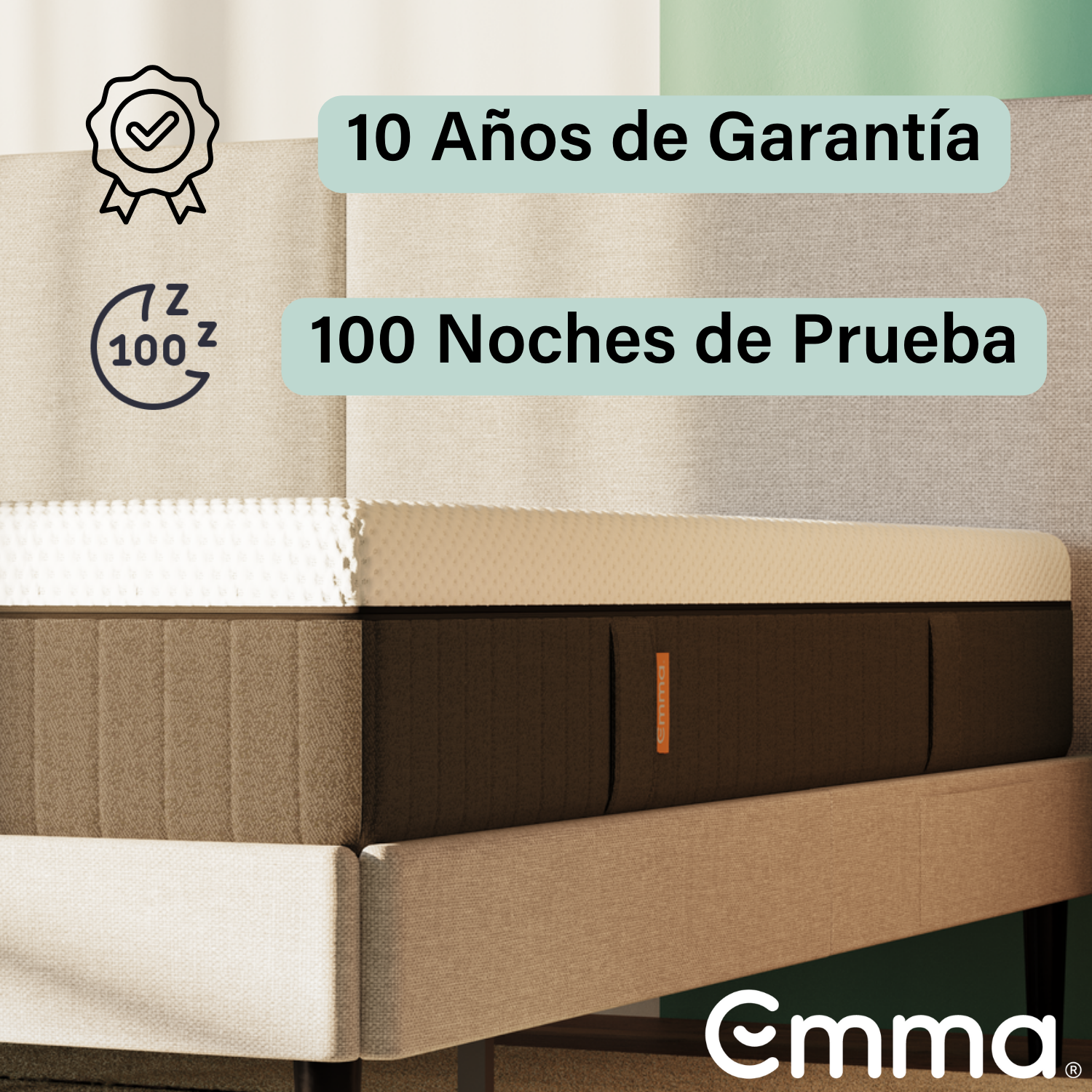 Colchón Emma Confort Premium 1.5 Plazas-5