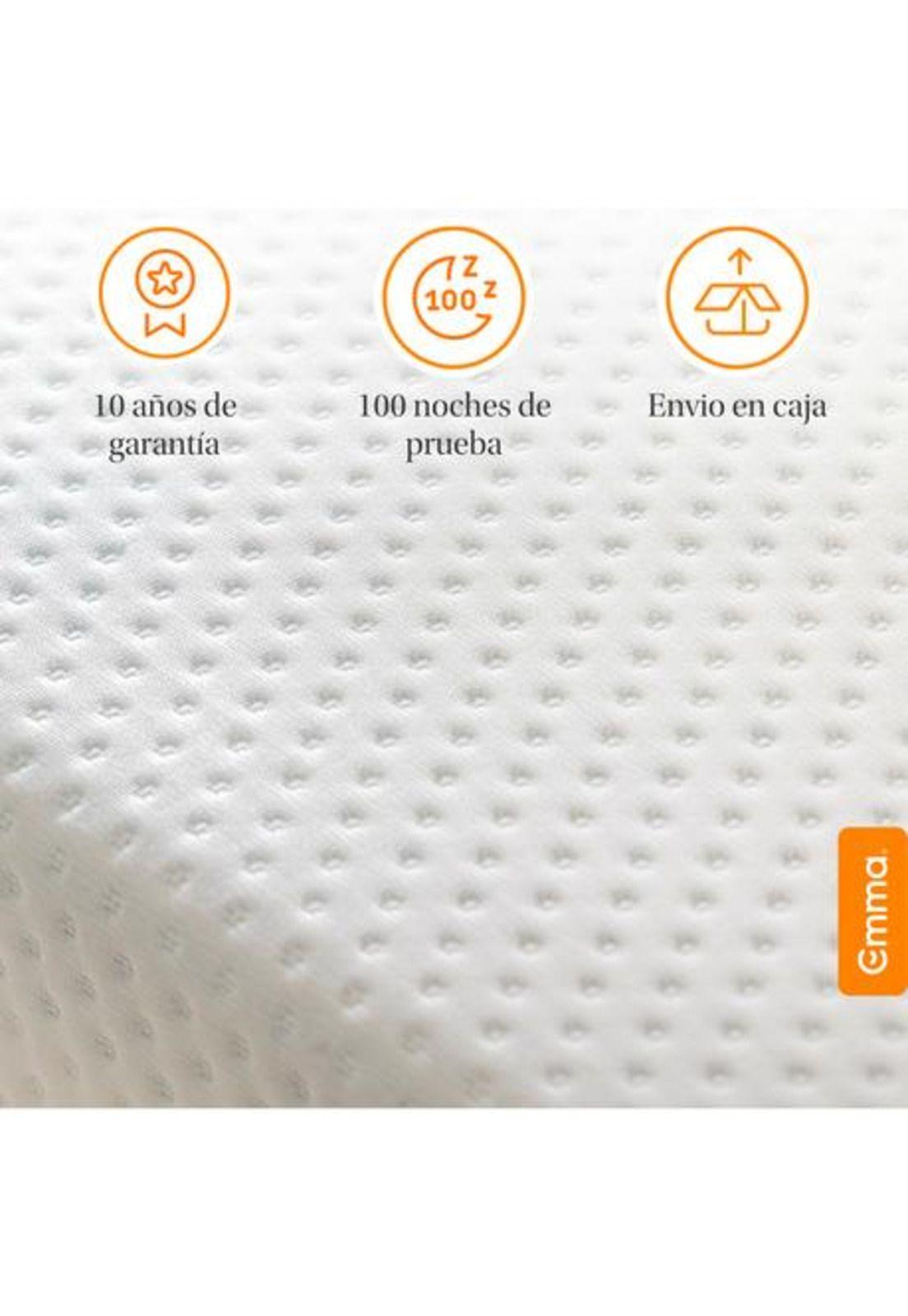 Colchón Emma Hybrid Premium 2 Plazas 150 Cm X 190cm X 25cm-3