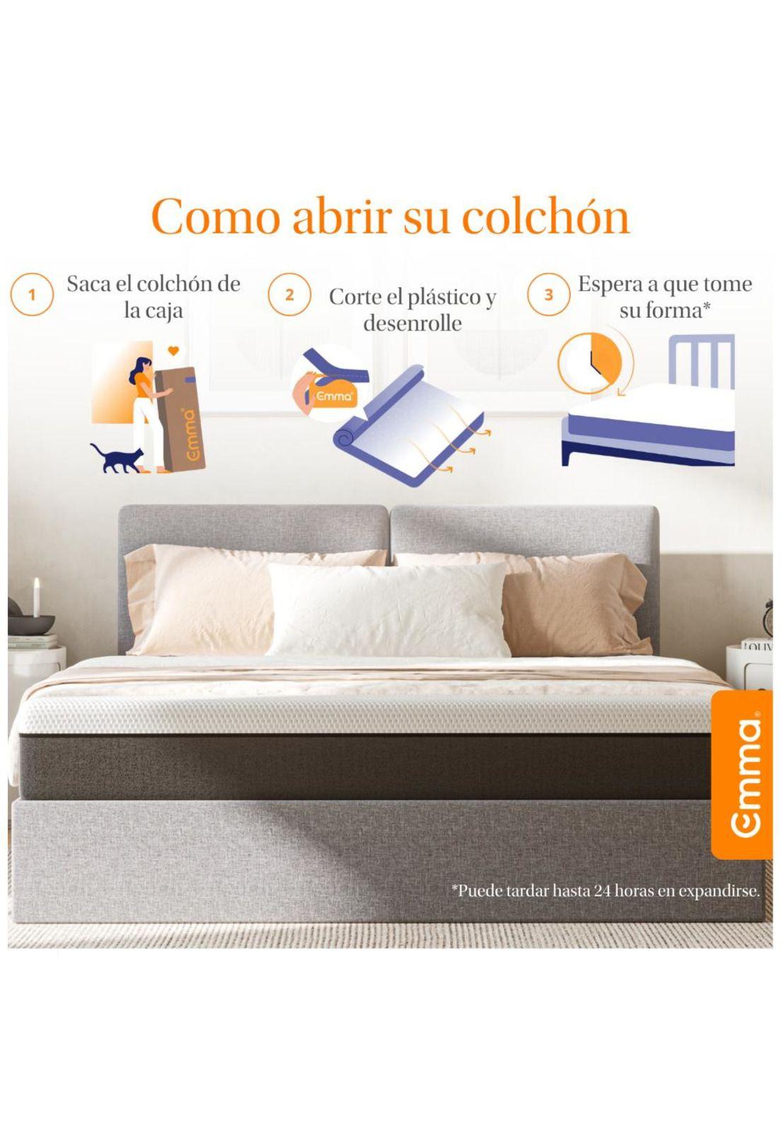 Colchón Emma Original King 180X200 - Memory Foam-7