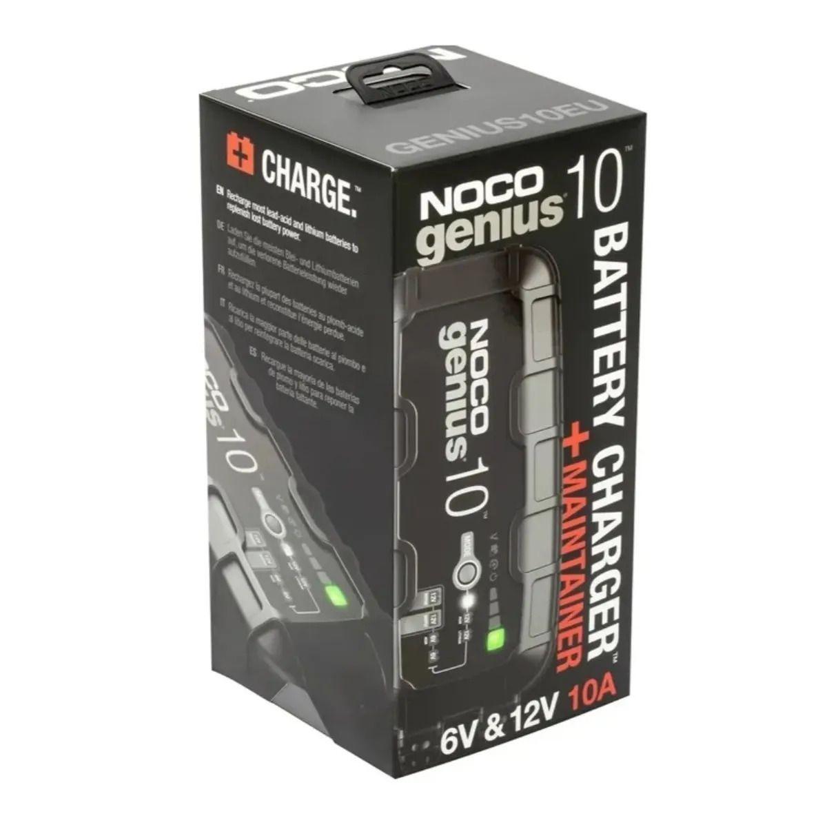 Cargador y Mantenedor de Baterias Noco Genius 10A 6V 12V-1