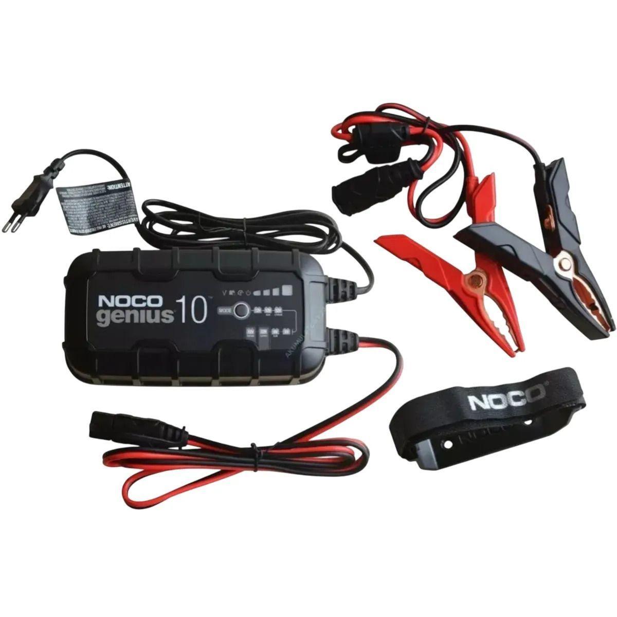 Cargador y Mantenedor de Baterias Noco Genius 10A 6V 12V-2