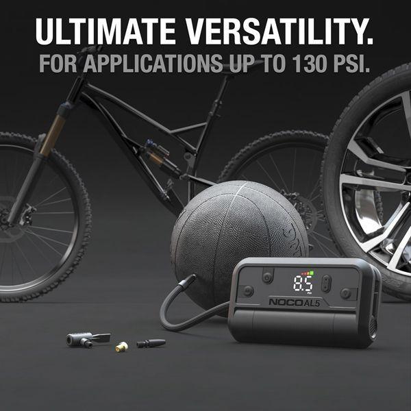Compresor De Aire Portatil Noco AIR5 12V 5A 60 PSI Auto Bici +-2