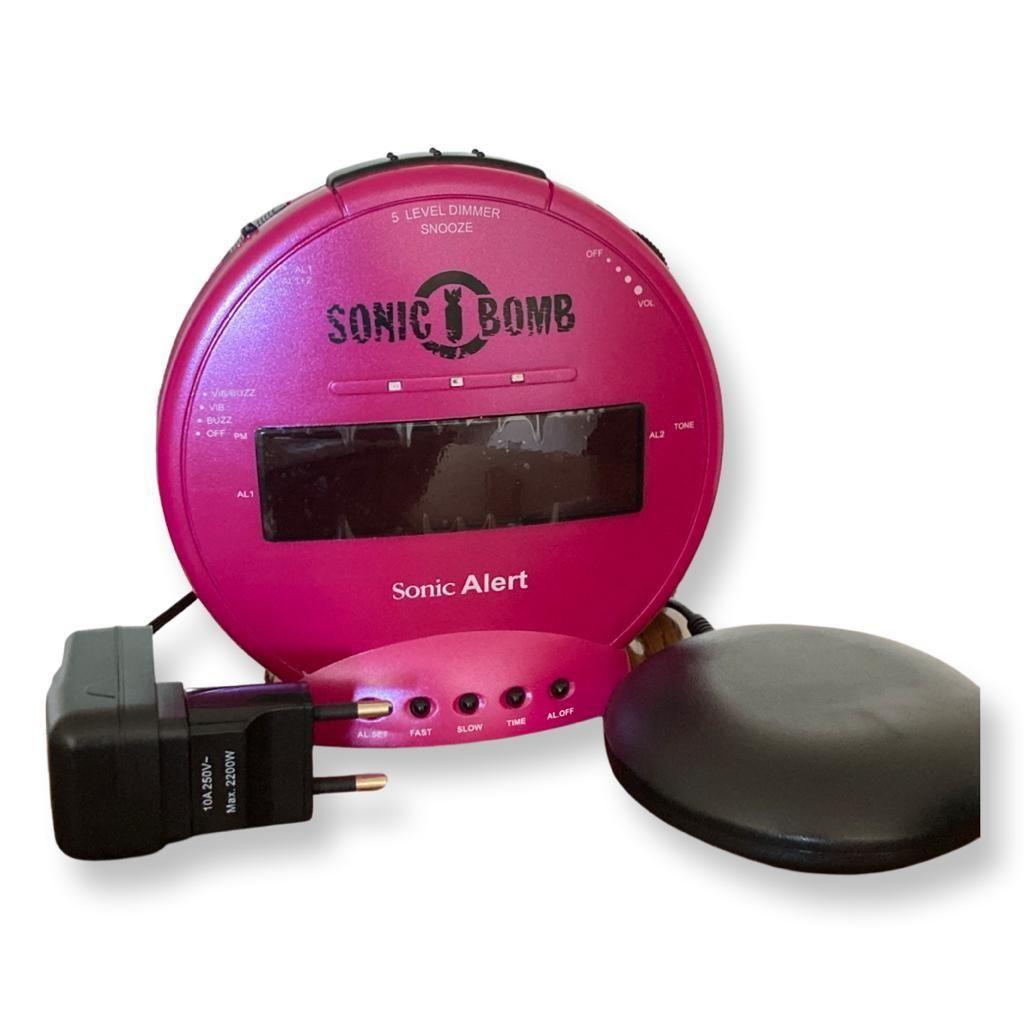 Reloj Despertador Con Vibración Sonic Boom-4