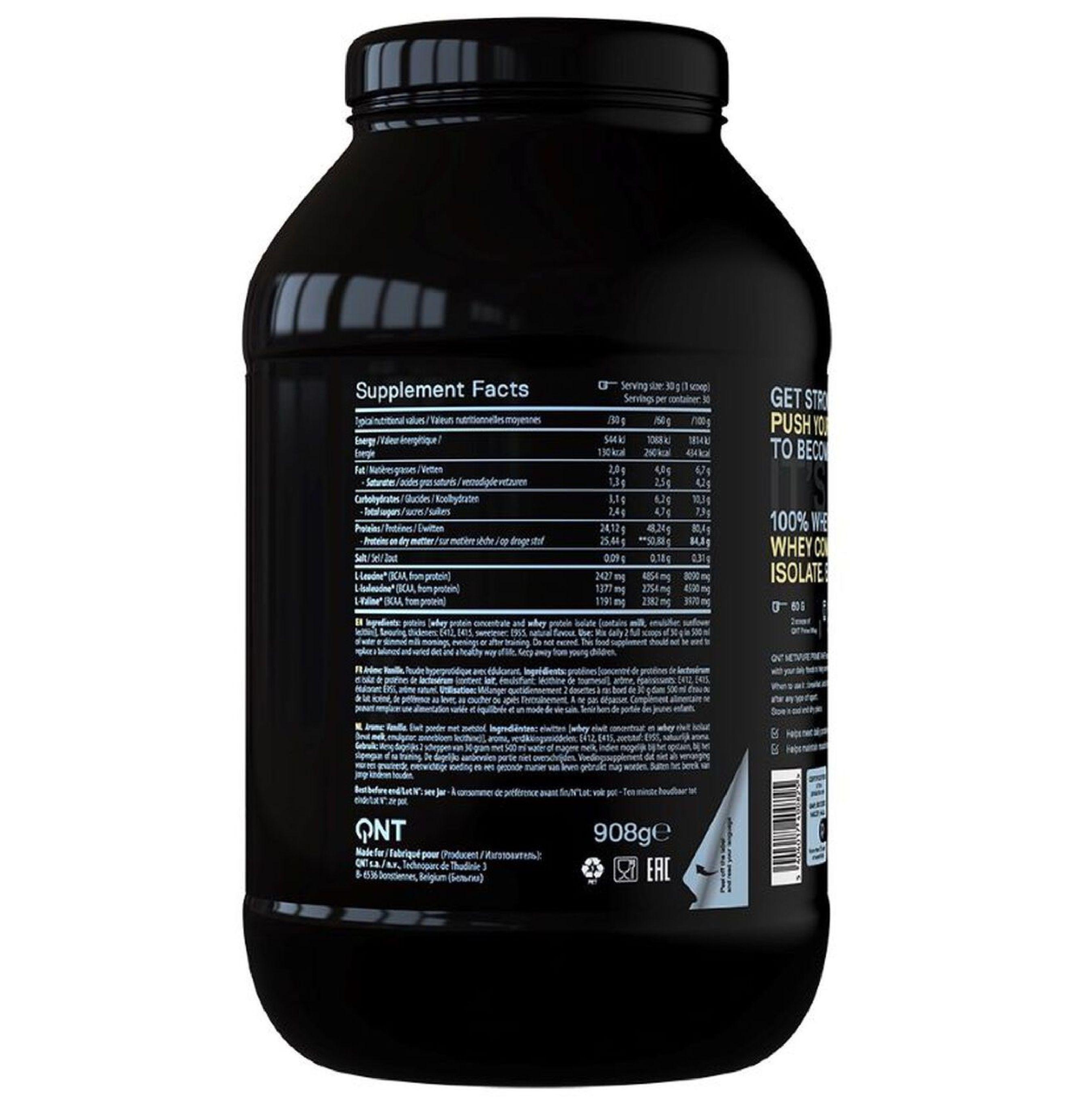 Prote na QNT Prime Whey Vainilla Metapure 908 g-2