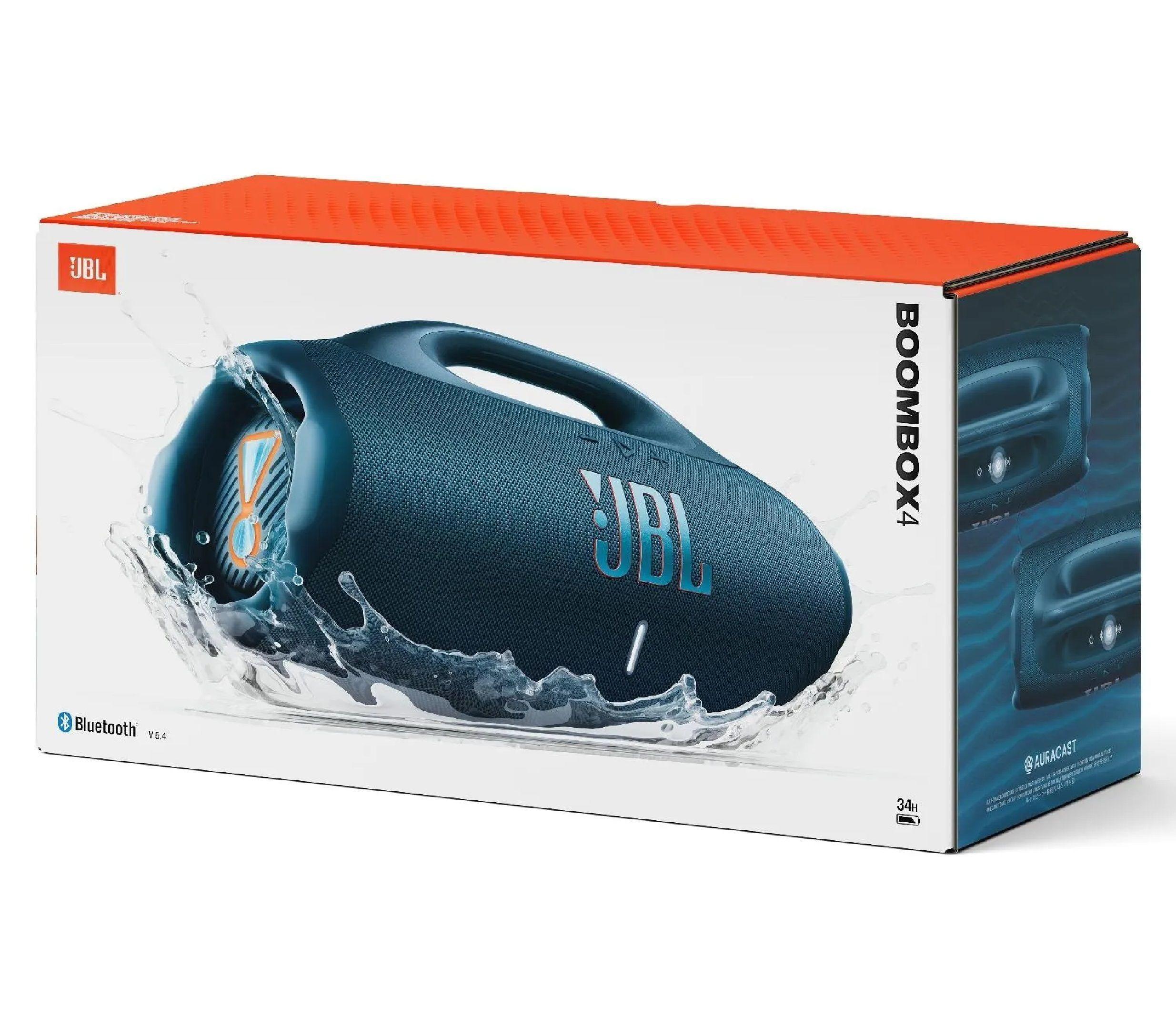 Parlante JBL BOOMBOX 4 Super BASS Azul 210W Original-1