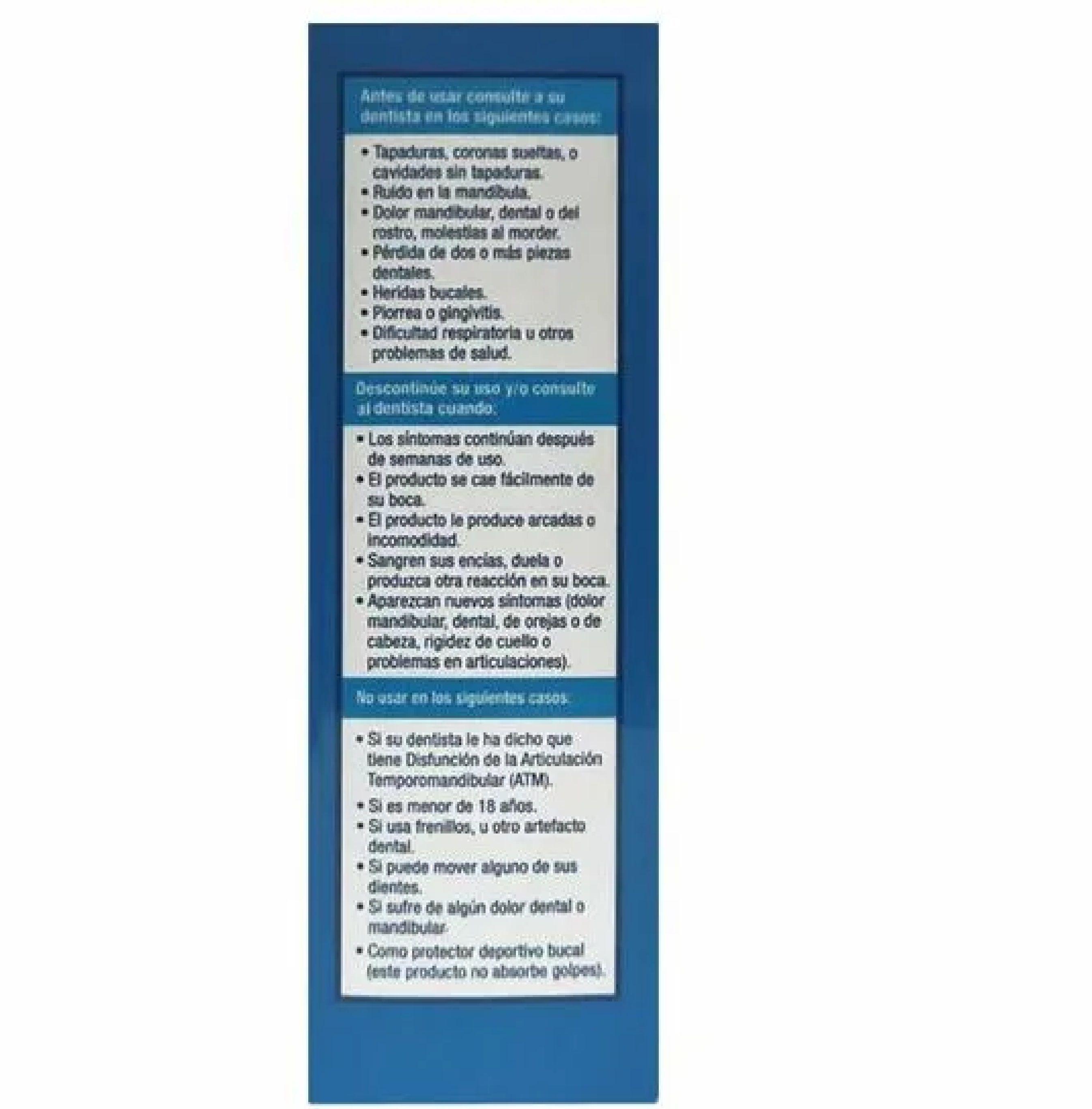 Placa mandibular Anti Bruxismo Nobrux-2