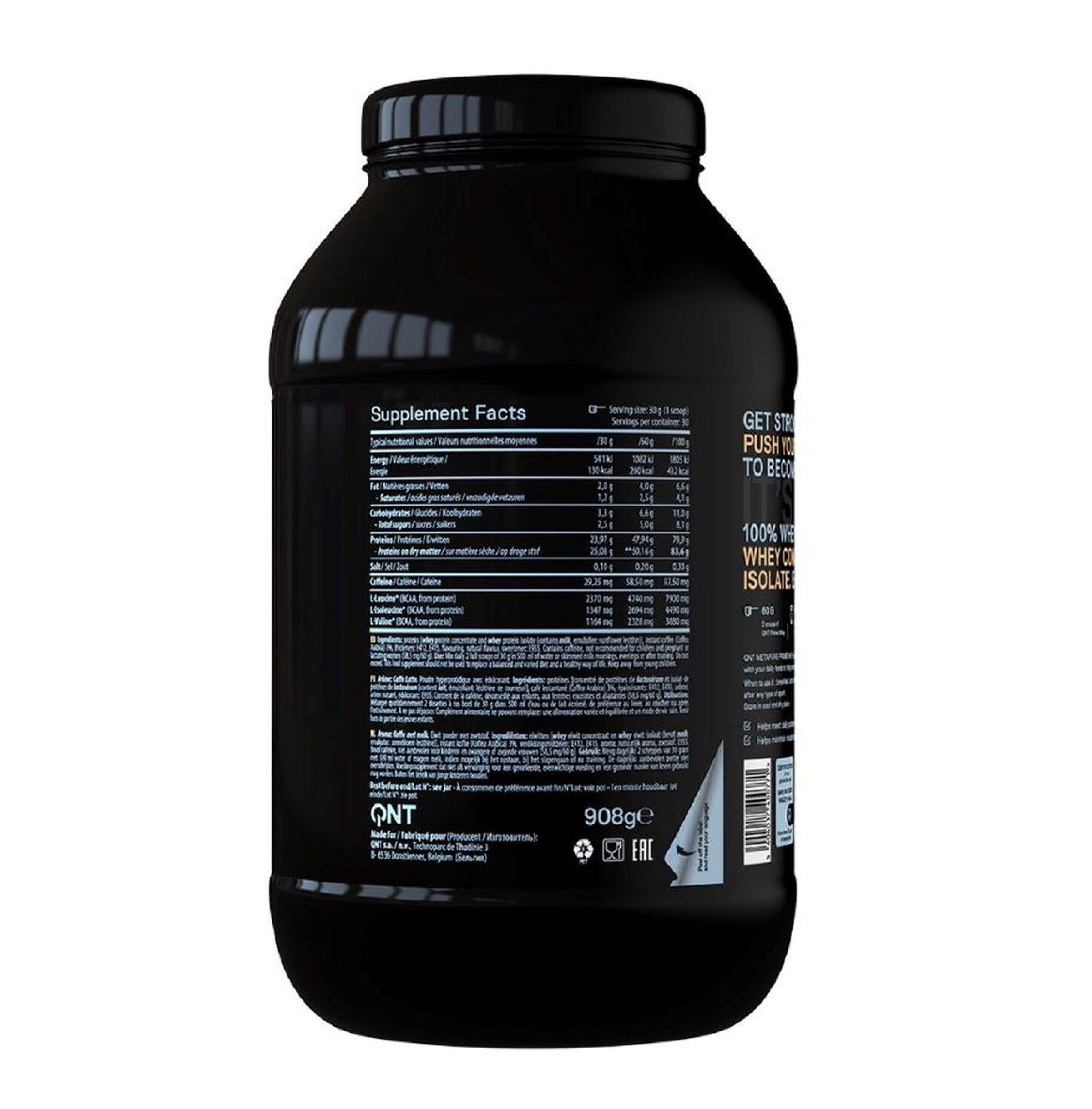 Proteina QNT Prime Whey Cookies Cream Metapure 908 g-2