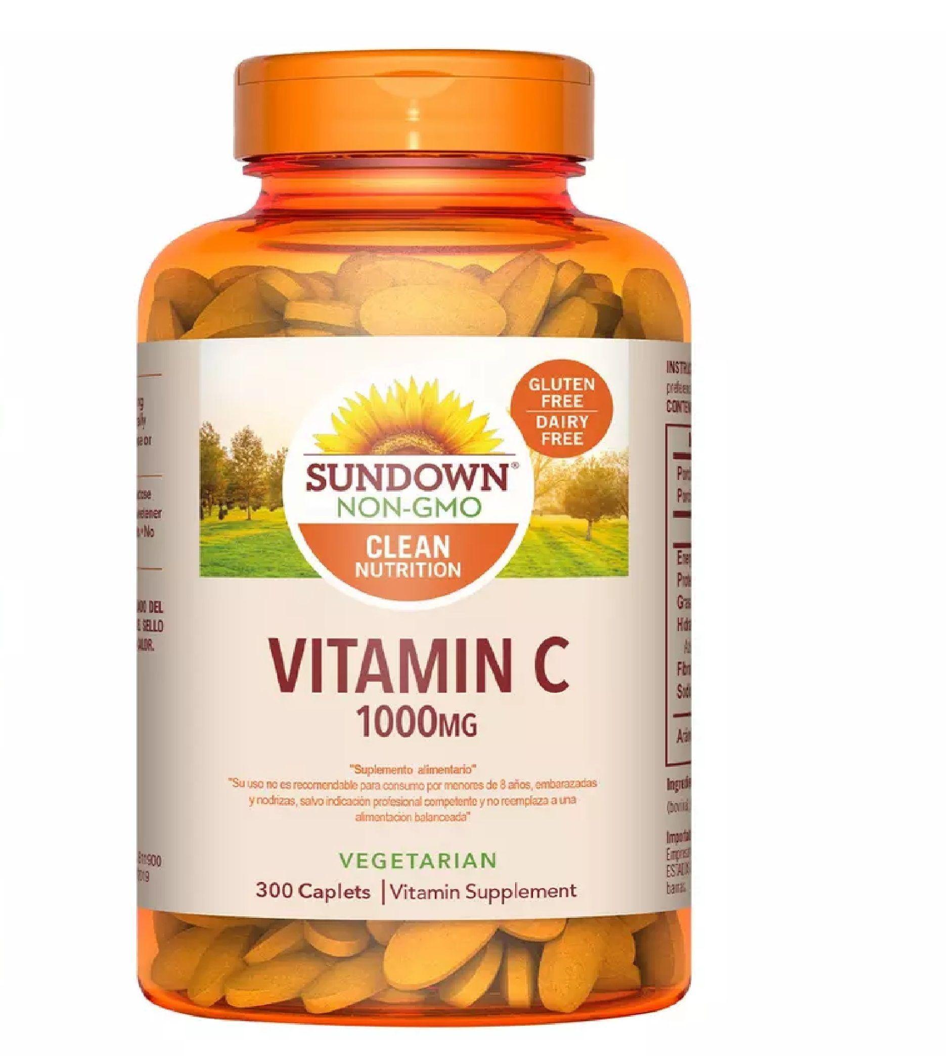 Vitamina C ultra pura Sundown Premium 300 Comprimidos-0