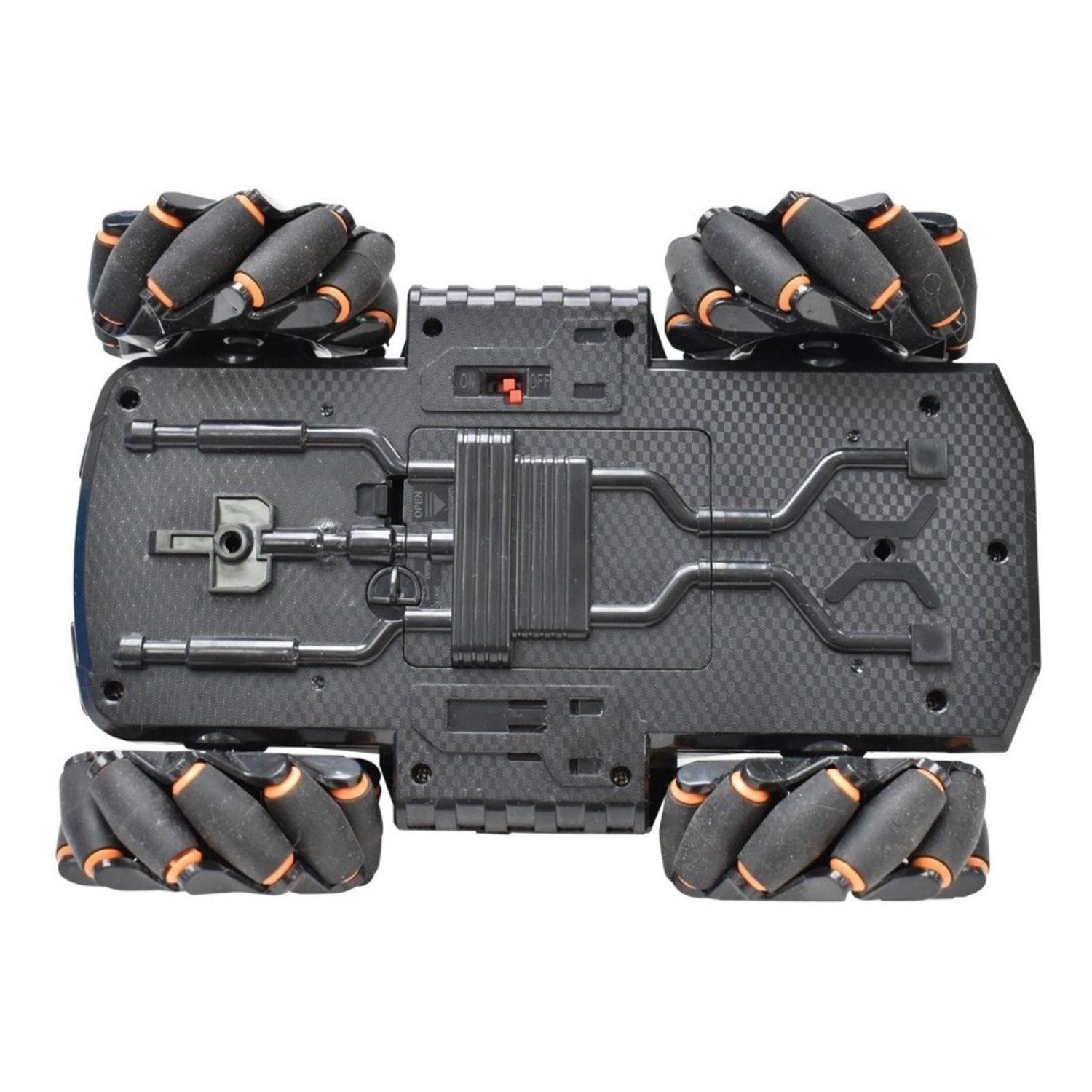 Tanque de Juguete Control Remoto y de Gestos 2.4Ghz Naranjo-3
