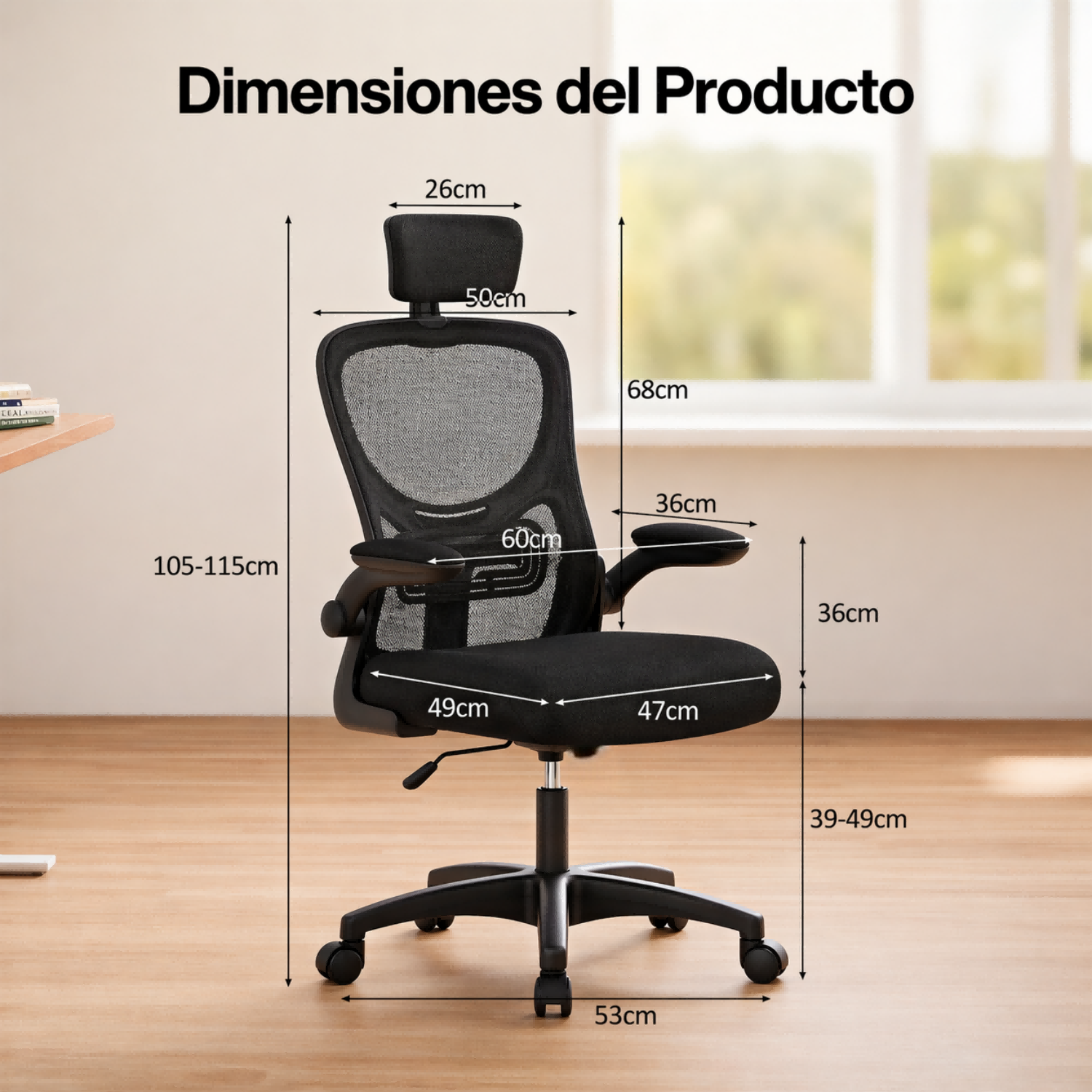 Silla Oficina Ergon mica Silla Escritorio Ejecutivo IKEMMA Ergo Pro-7