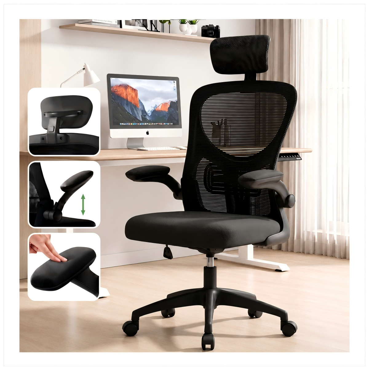 Silla Oficina Ergon mica Silla Escritorio Ejecutivo IKEMMA Ergo Pro-8