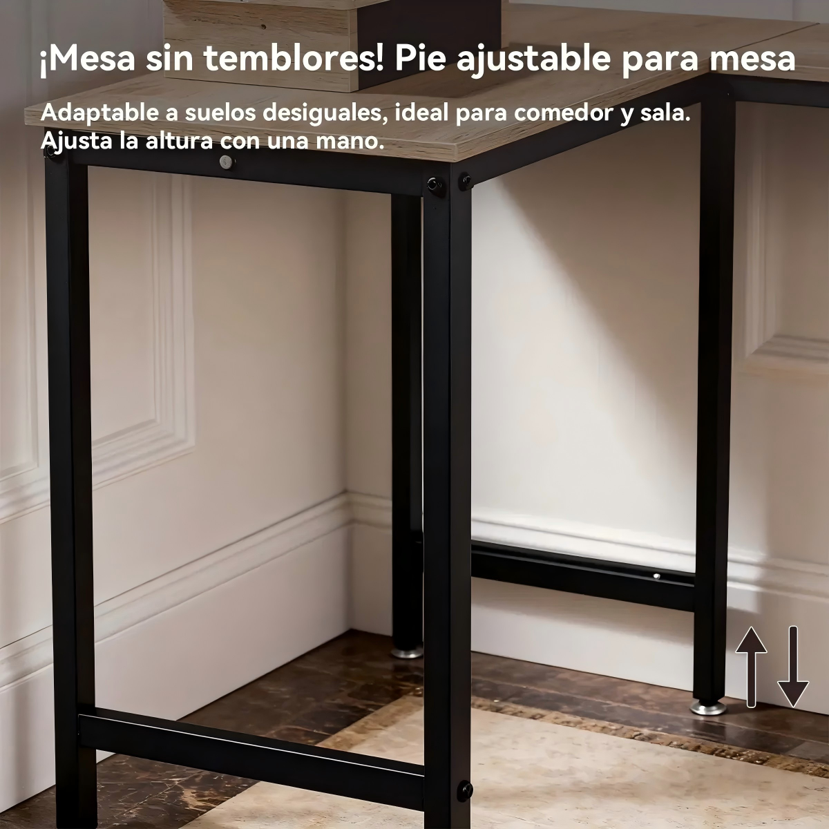 Escritorio Esquinero En Forma L 145 100 45 73 Cm-4