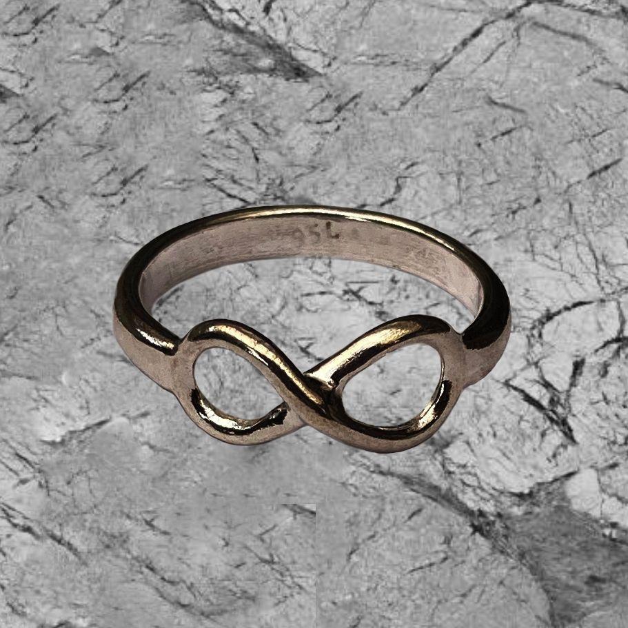 Anillo Infinito de Plata-2