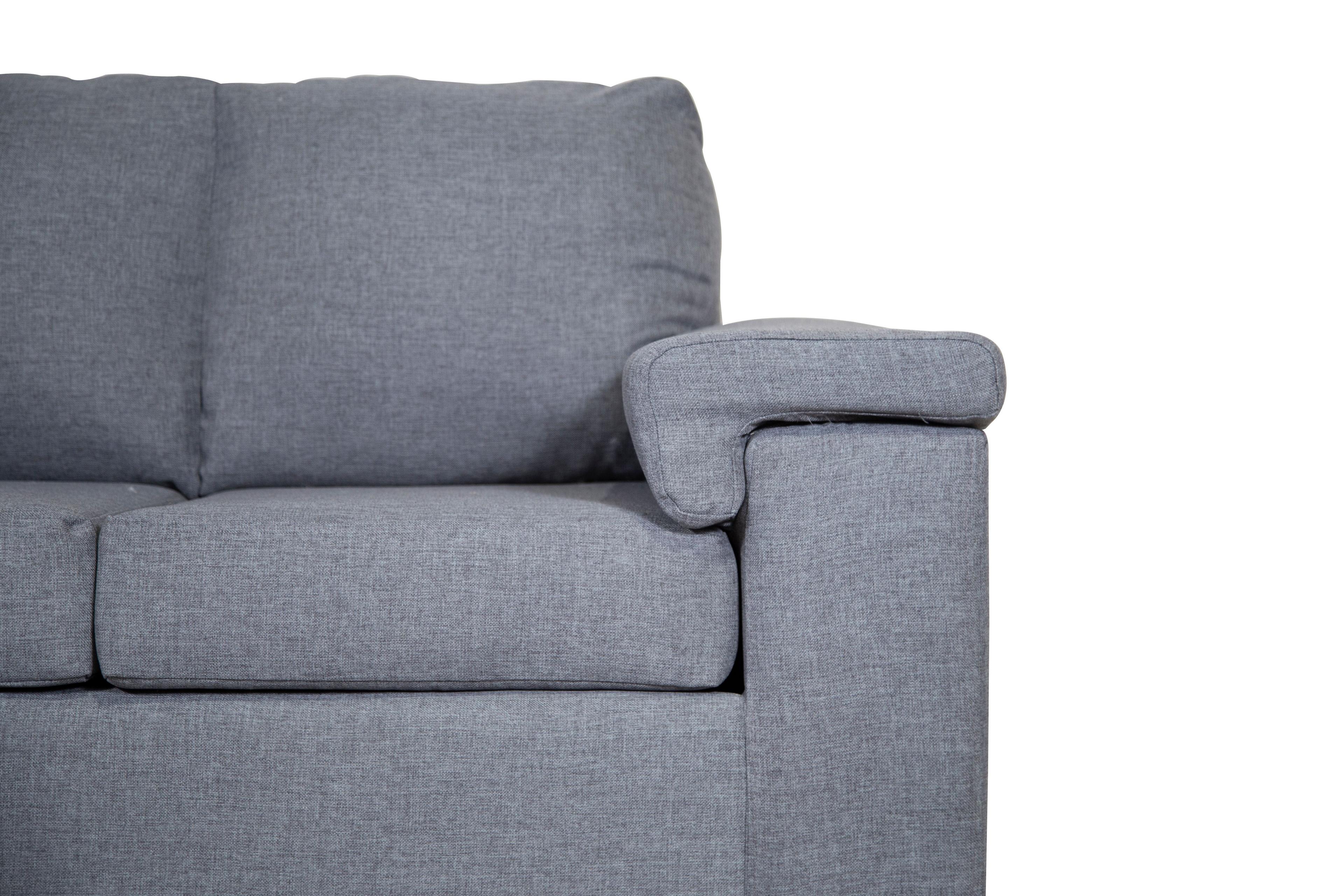 Sofa 2C Therion Tela Gris oscuro-3