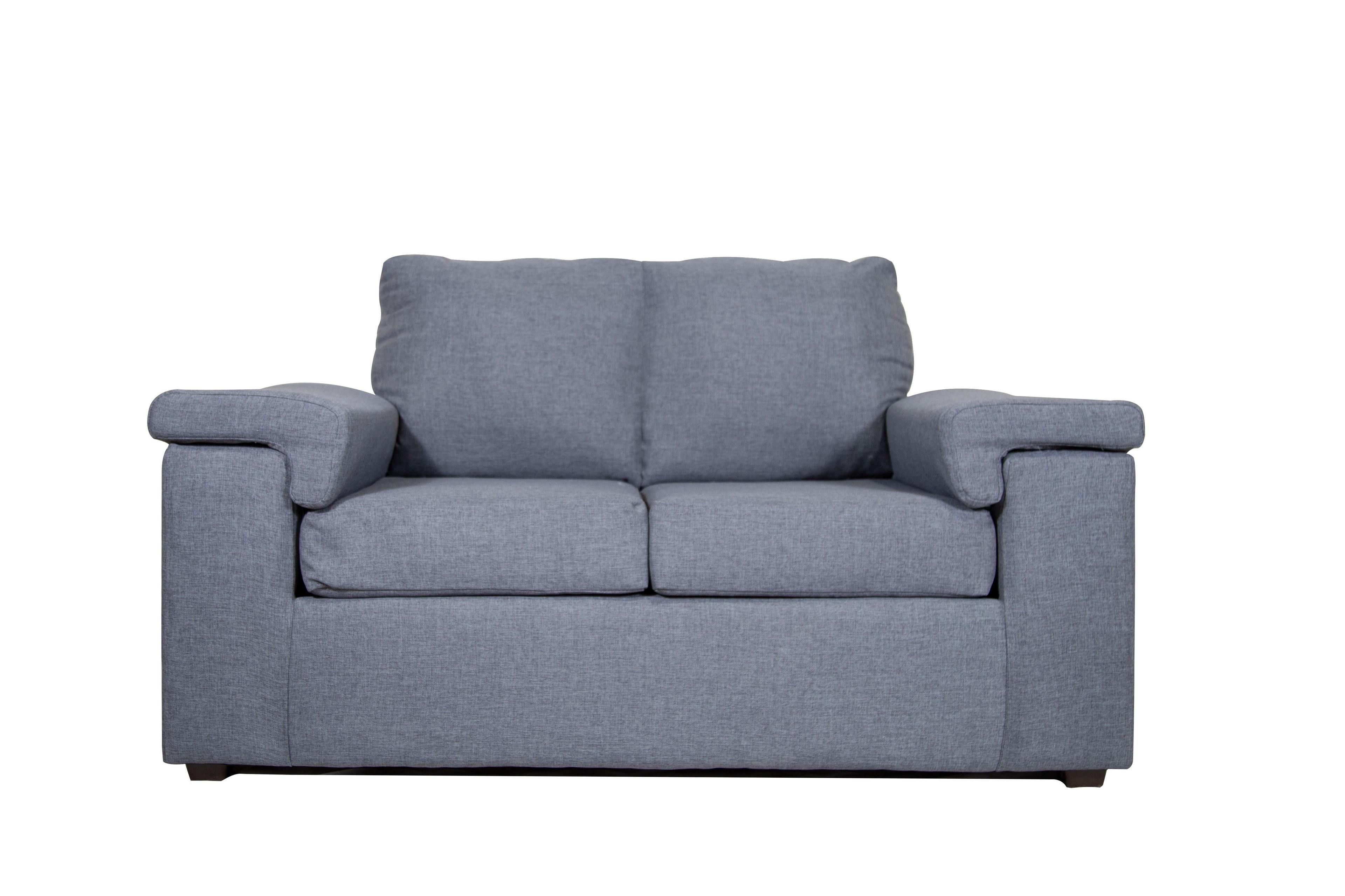 Sofa 2C Therion Tela Gris oscuro-0