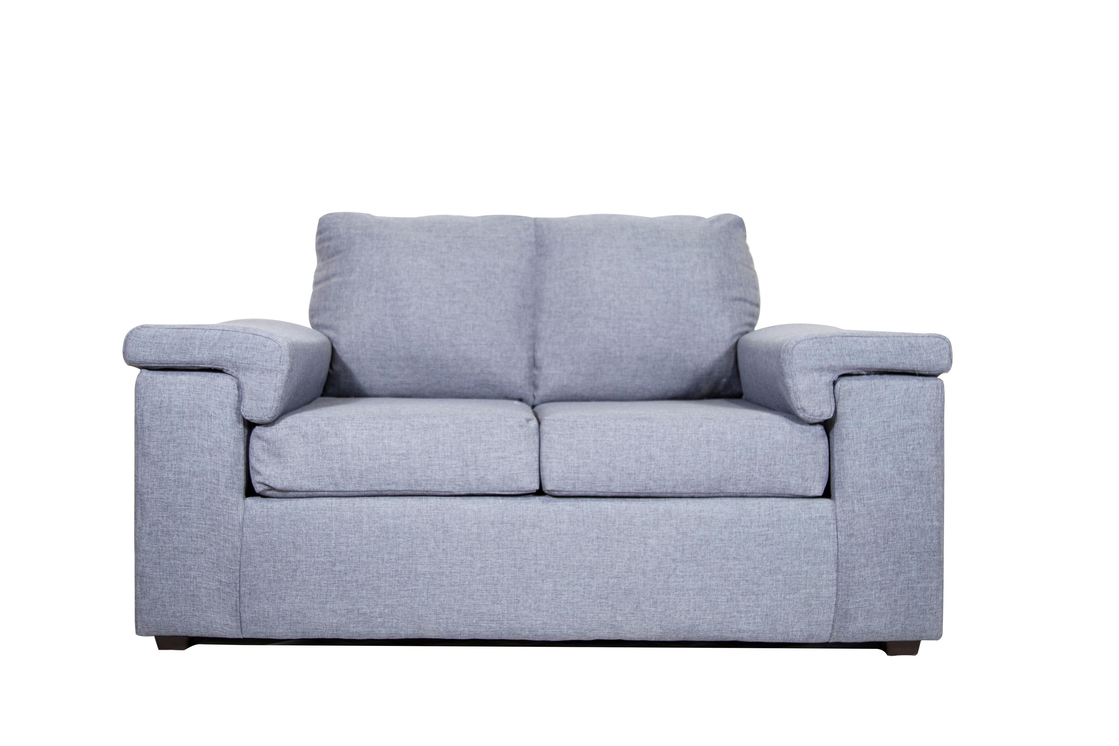 Sofa 2C Therion Tela Gris Claro-0