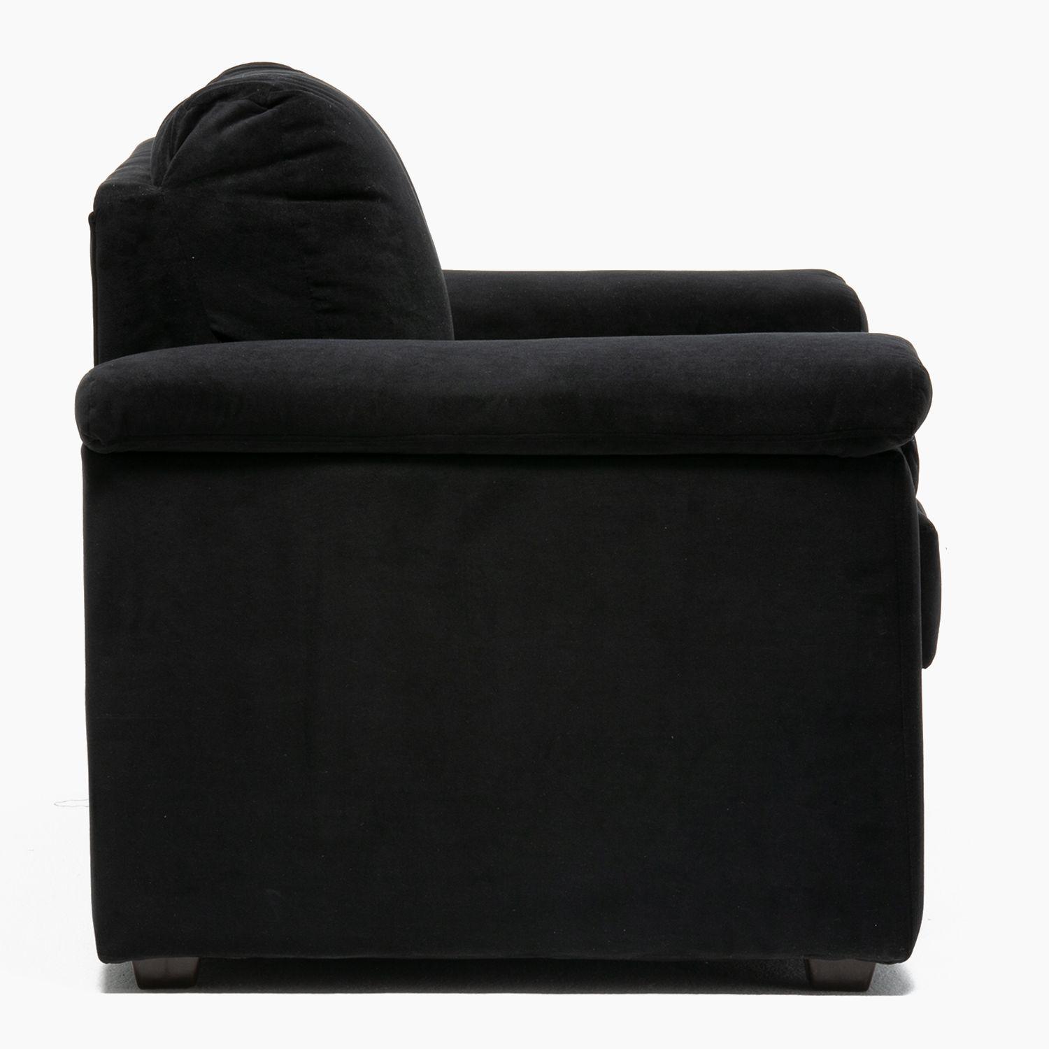 Sofa 2C Therion Felpa Negro-3