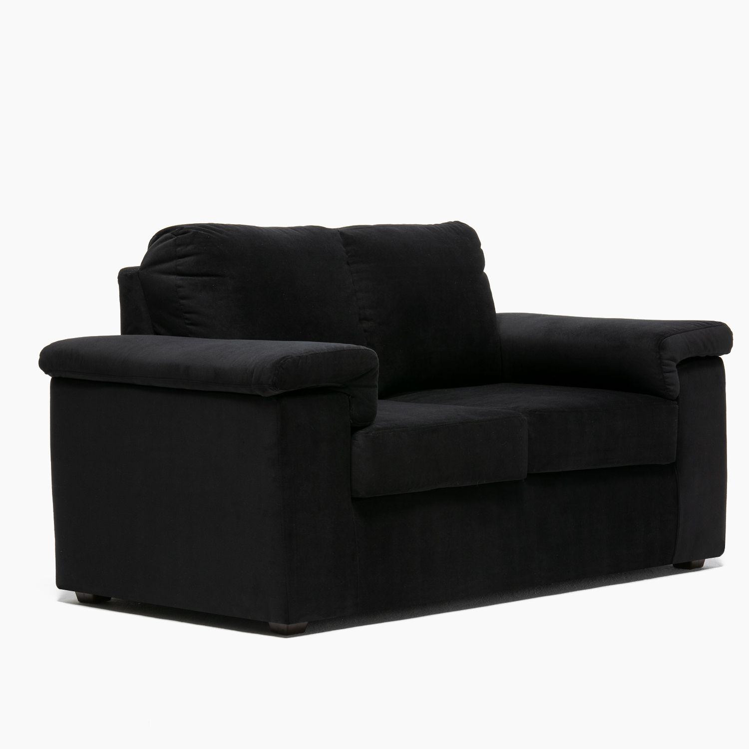 Sofa 2C Therion Felpa Negro-2