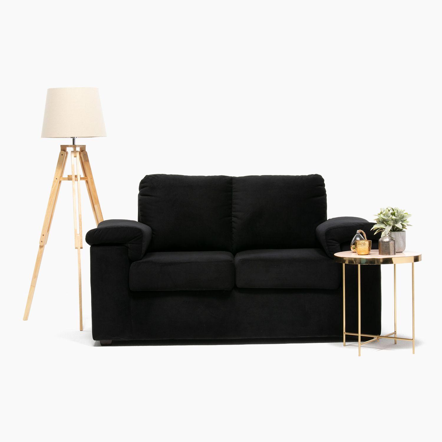 Sofa 2C Therion Felpa Negro-1