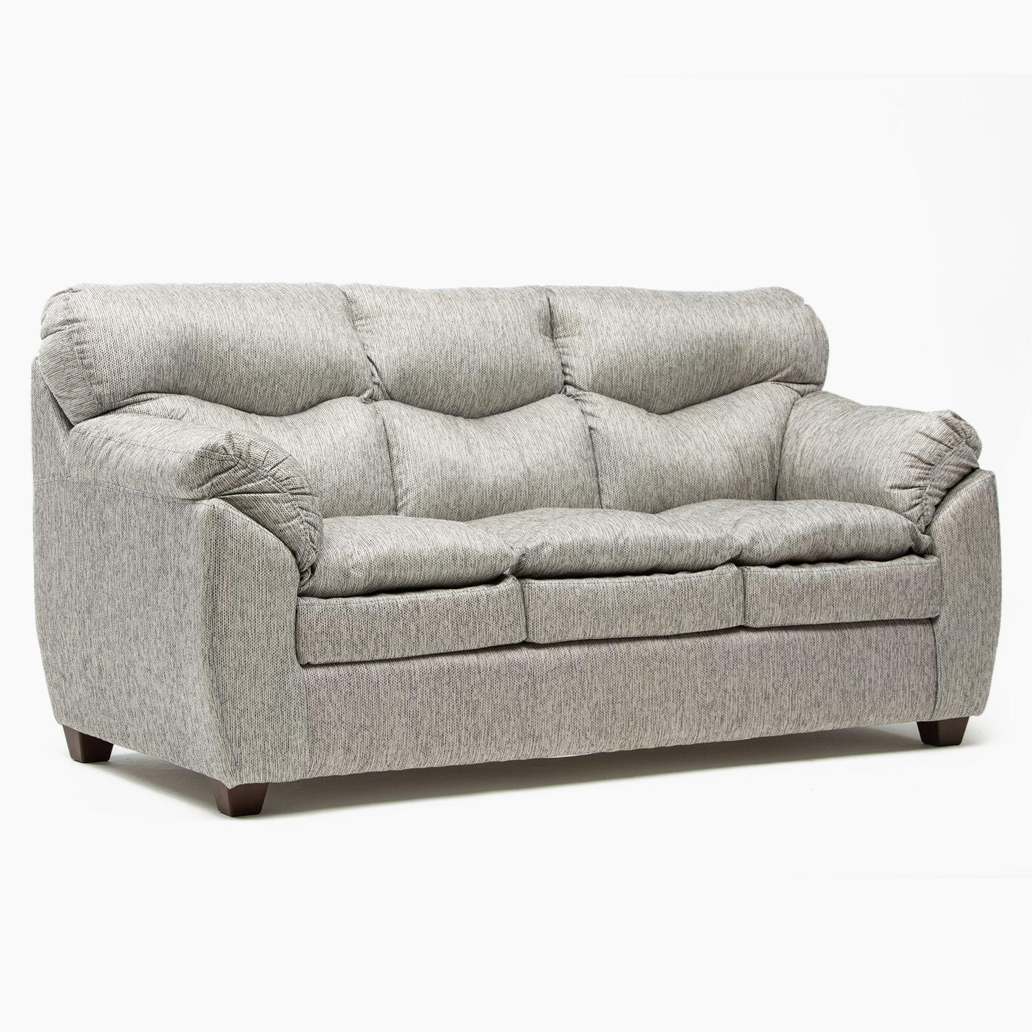 Sofa 3C Alessandra Tela Gris Claro-2