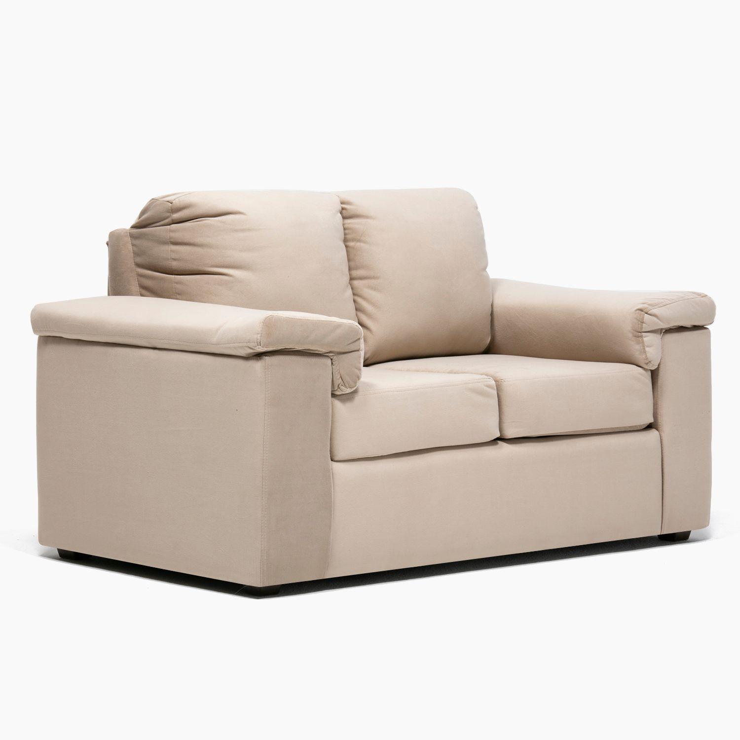 Sofa 2C Therion Felpa Beige-2