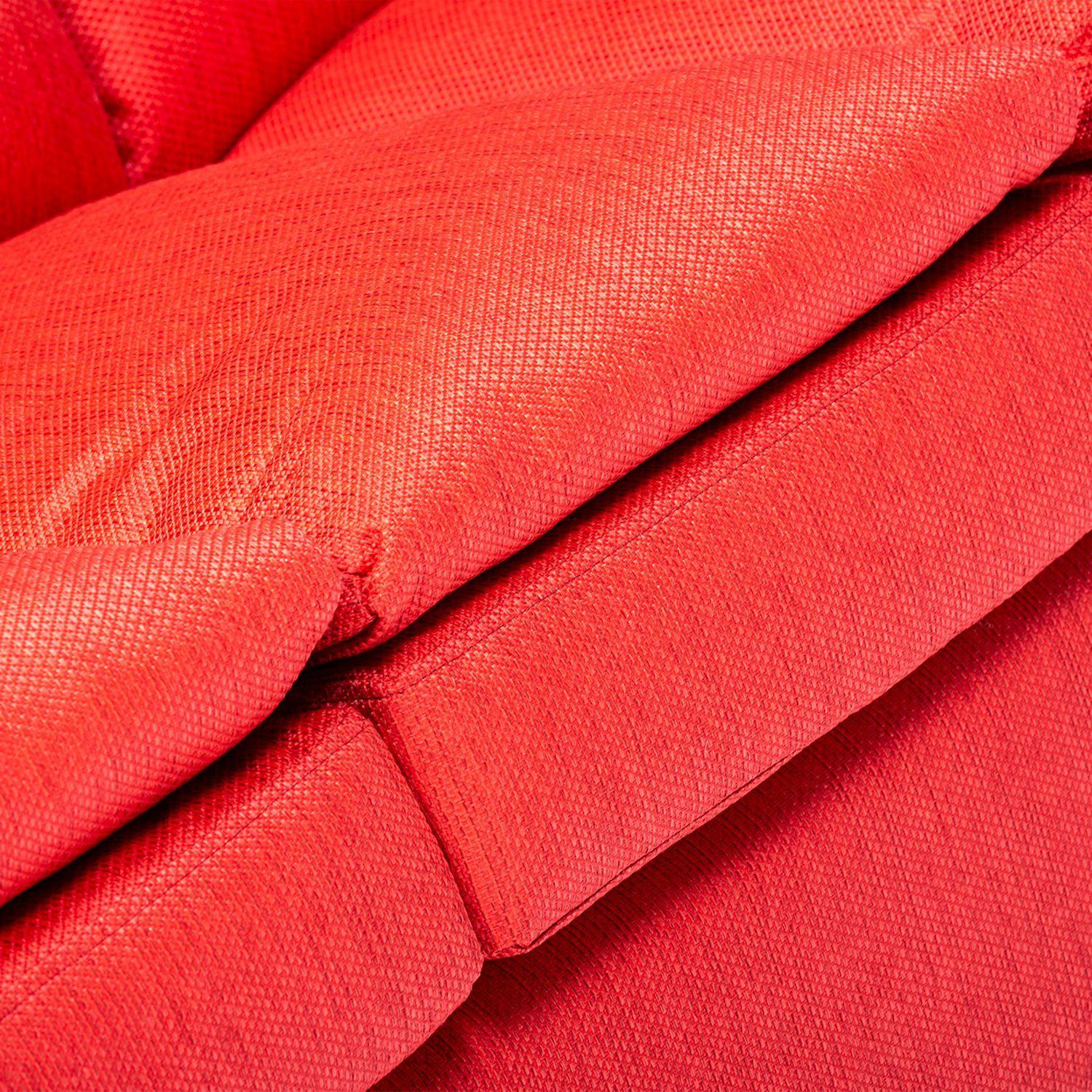 Sofa 3C Alessandra Tela Rojo-4