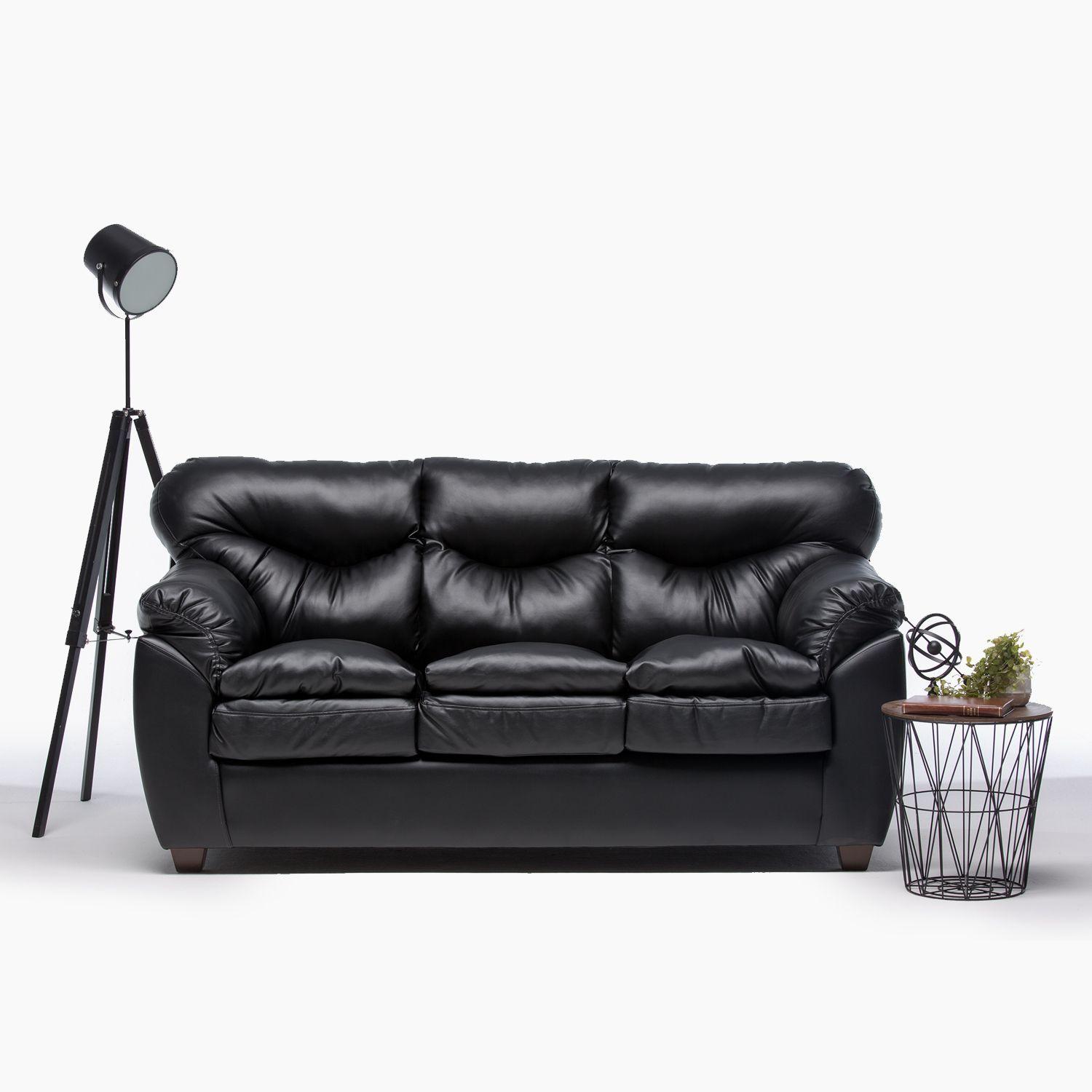 Sofa 3C Alessandra Pu Negro-1