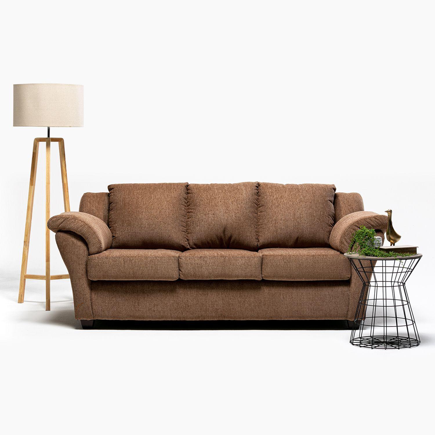 Sofa 3C Normandie Chenille Cafe-1