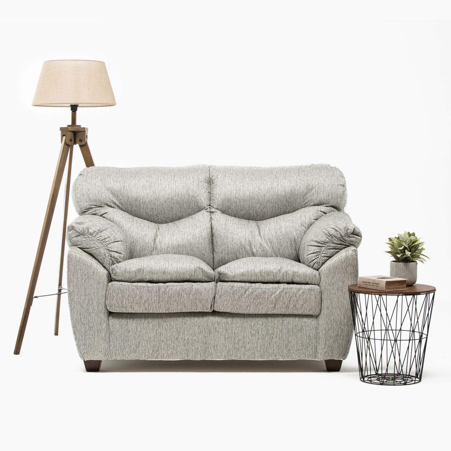 Sofa 2C Alessandra Tela Gris Claro-0