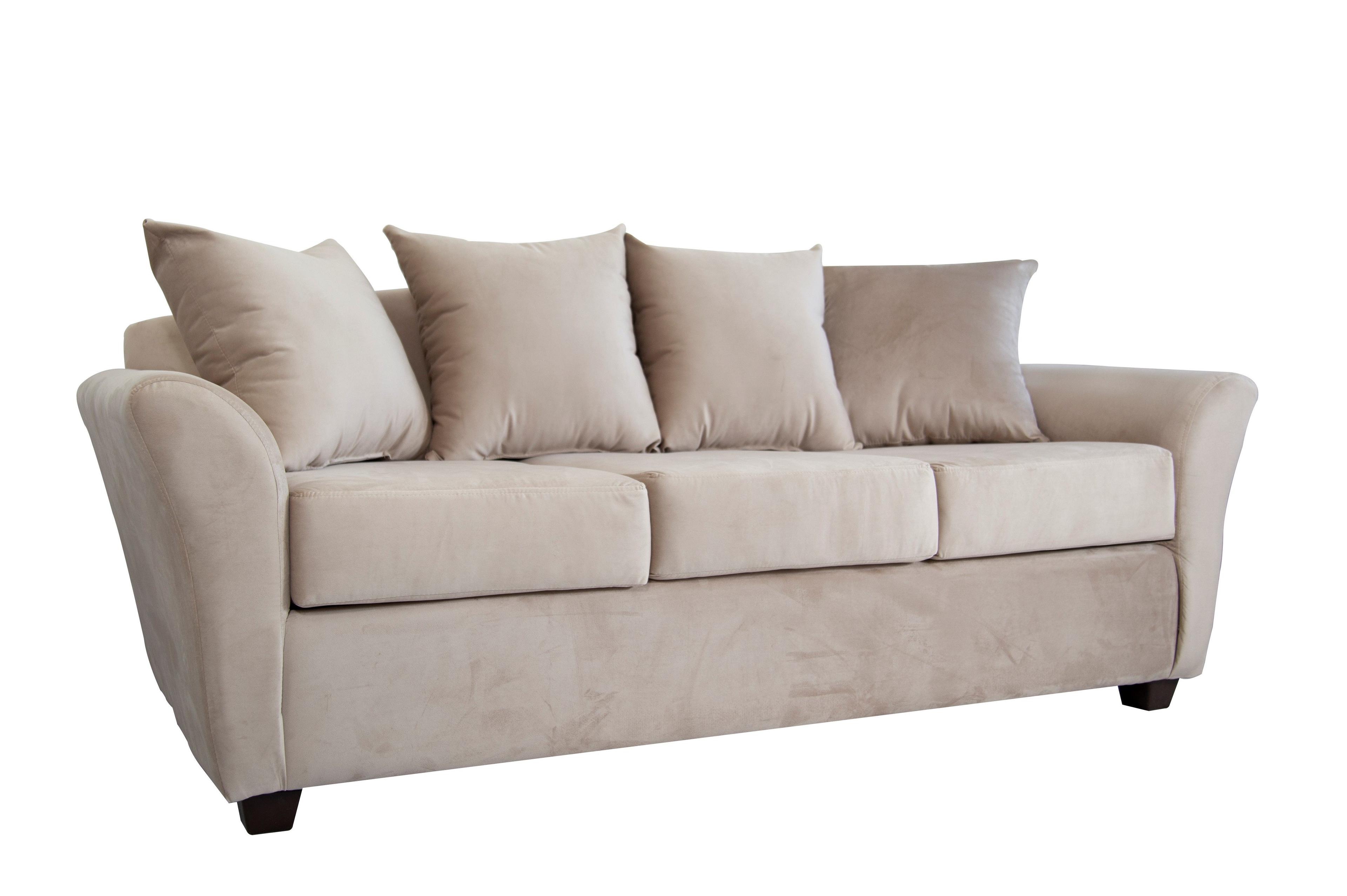 Sofa 3C Gaviota Felpa Beige-2