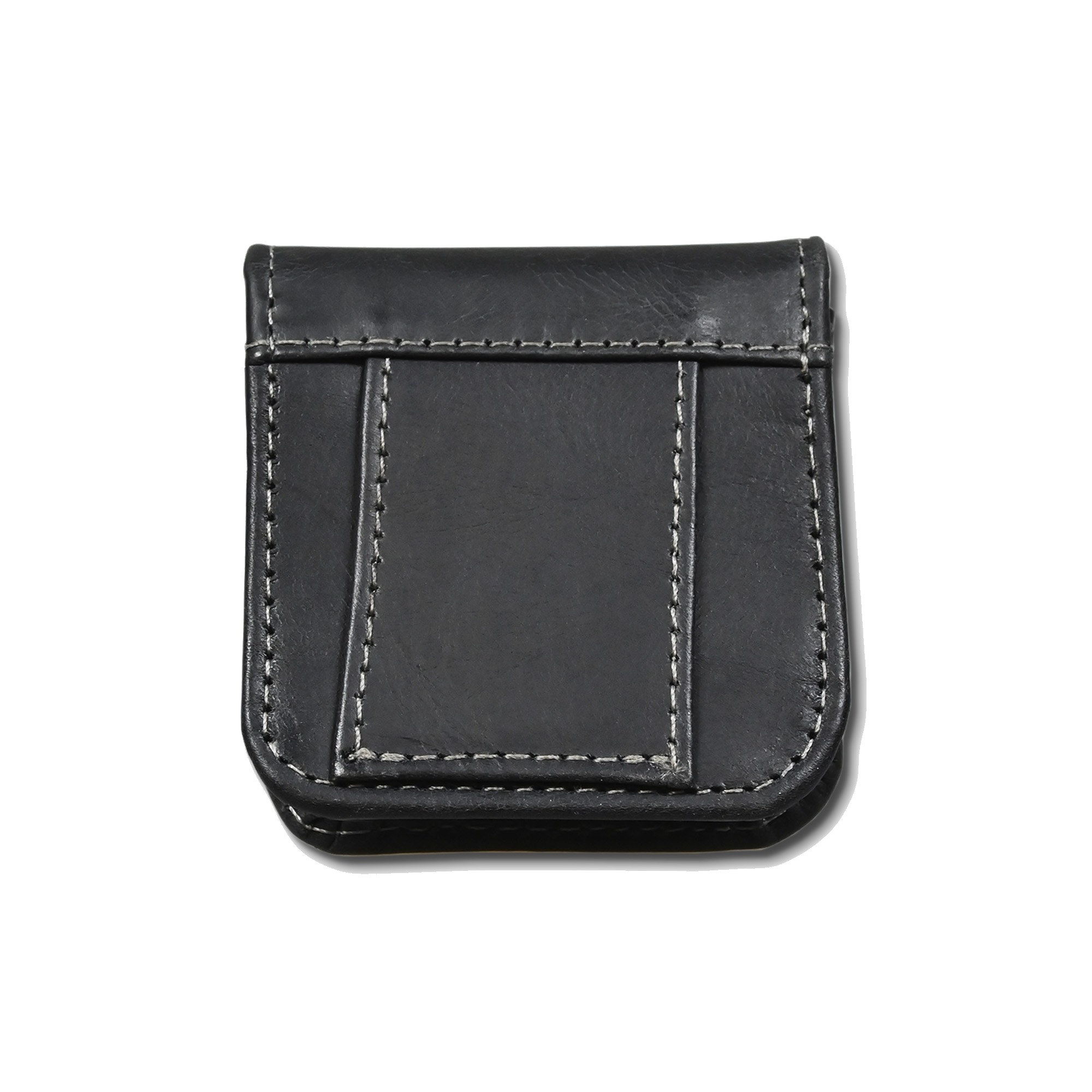 Monedero Cuadrado 100% Cuero Hecho A Mano-2
