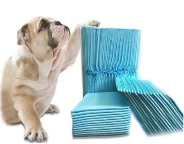 100 Pañales Tipo Sabanillas Mascotas Perros 45x60 Cms-0