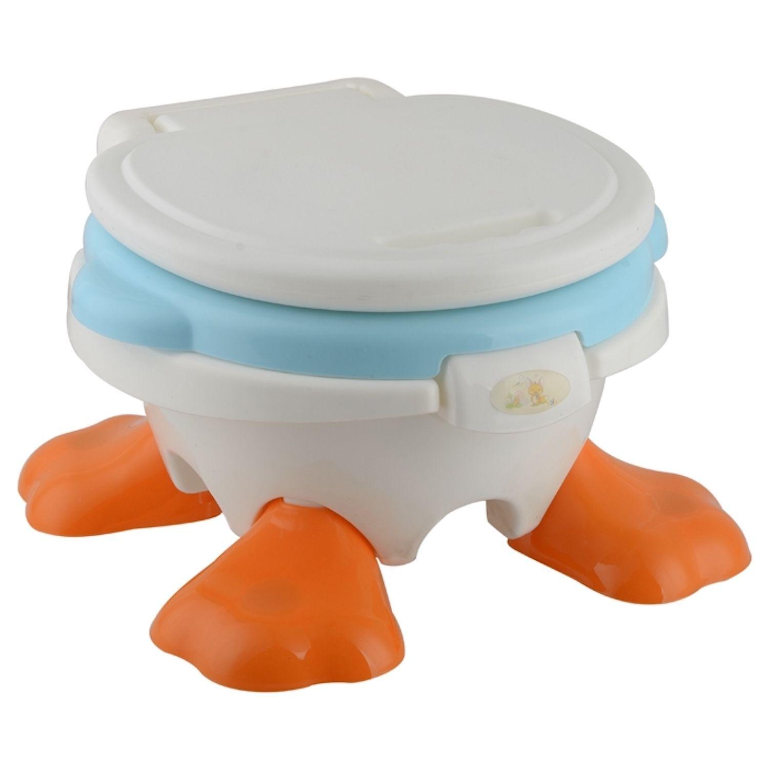 Pelela Baño Wc Niño Infantil Celeste-2