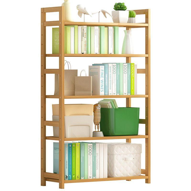Estante 5 Niveles Ajustable Organizador De Bambú Cocina Baño Libros-0
