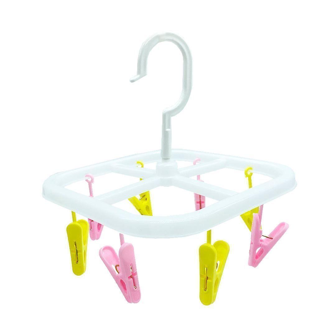 Tendedero de Ropa Cuadrado Rosa-0