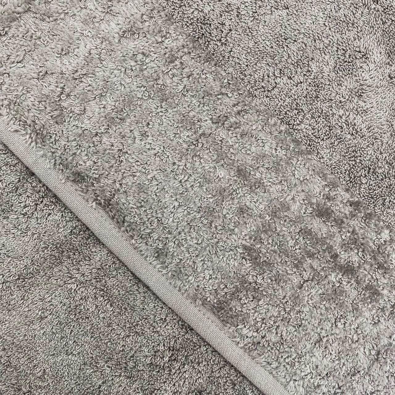 Toalla De Baño Grande Unicolor Gris-1