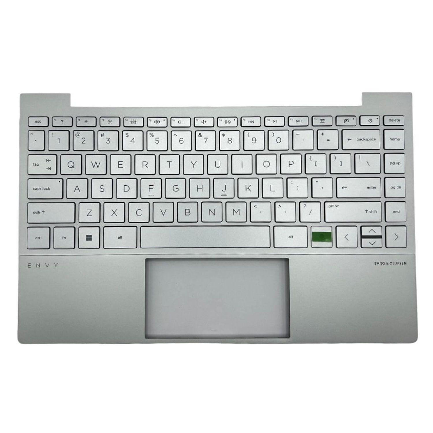Top Cover HP Teclado Retroiluminado Español Plata para Notebook ENVY 13-ba-0